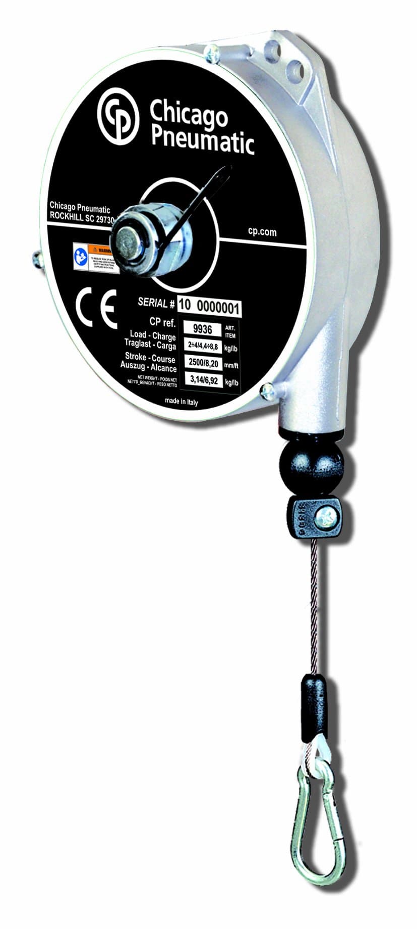 CP9940 Medium Duty Balancer Load Range: 22.0-30.8-Pound