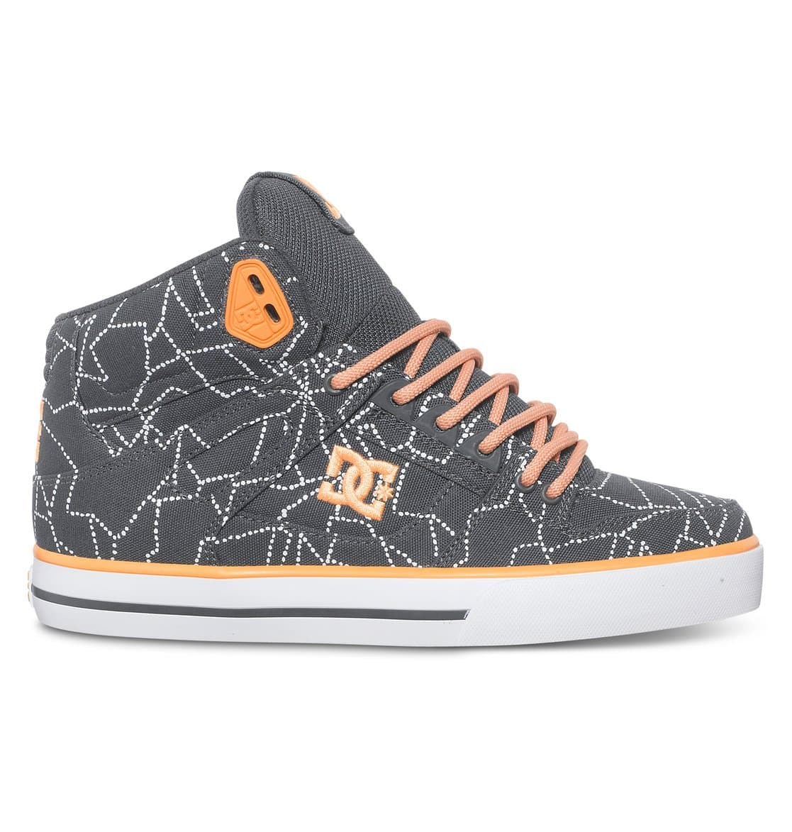 DC Shoes Womens Shoes™ Spartan Wc Sp - High-Top Shoes - Women - US 11 - Grey Grey/Orange US 11 / UK 9 / EU 43