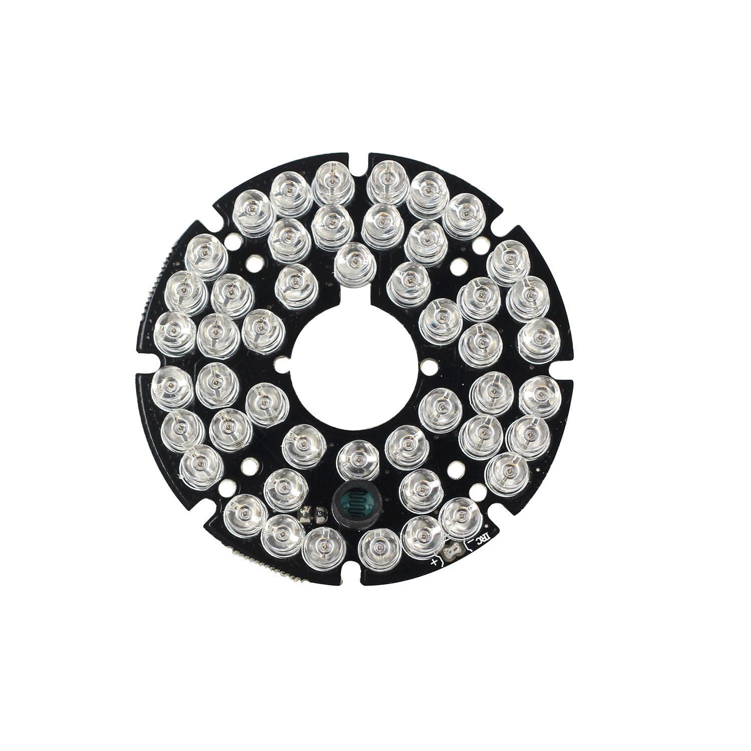 HonYan 2PCS 48 LEDs 5mm 940nm IR Infrared Board Round Plate 90 Degrees