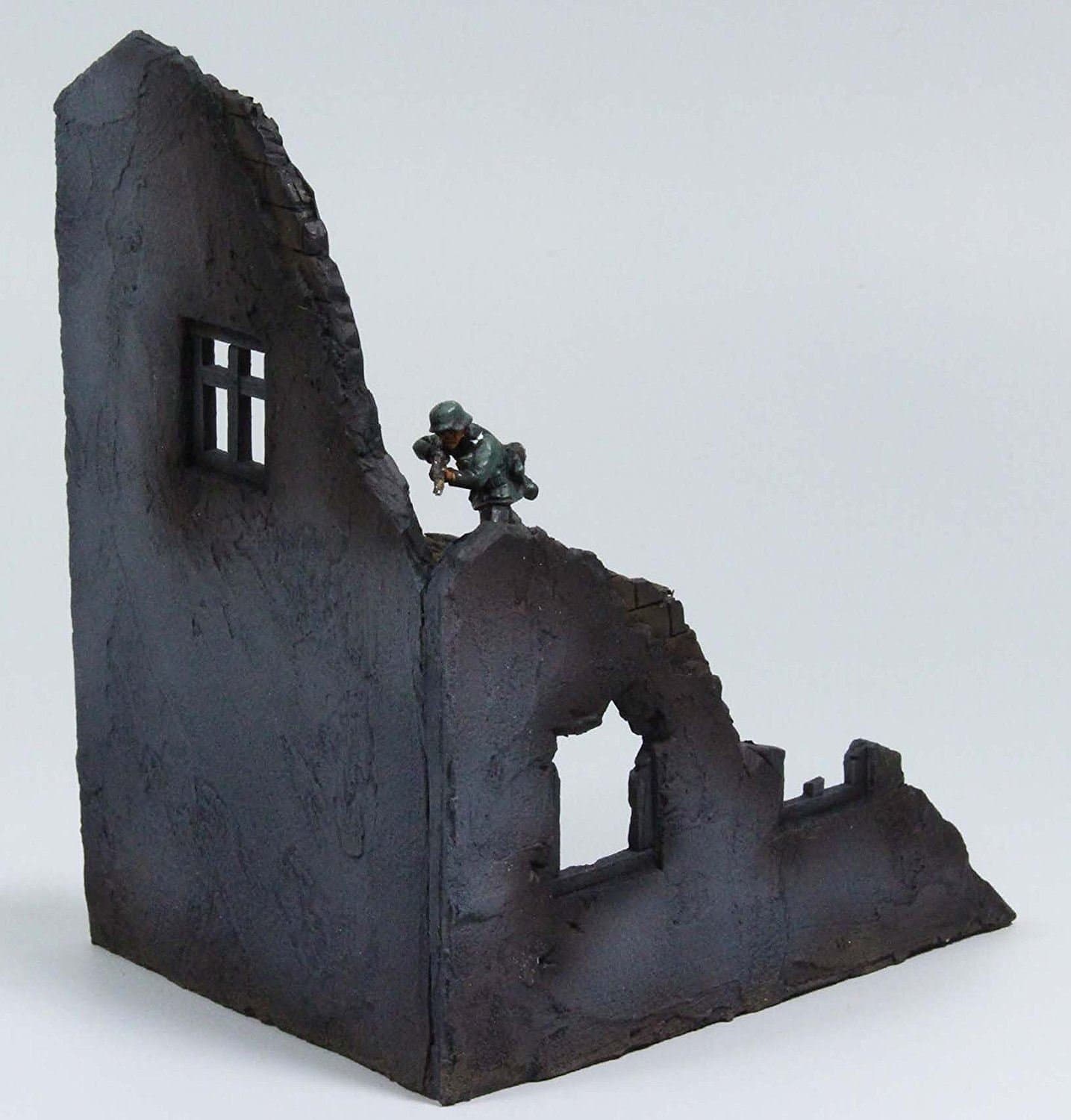 WWG Ruined Farm House 28mm - World War 2 WWII Normandy Diorama Model