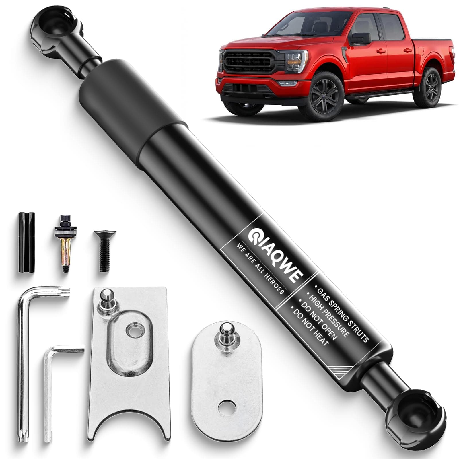 Truck Tailgate Assist Shock 43301 Compatible with Dodge Ram 1500 2500 3500 2009-2022, 2019 Dodge Ram Classic