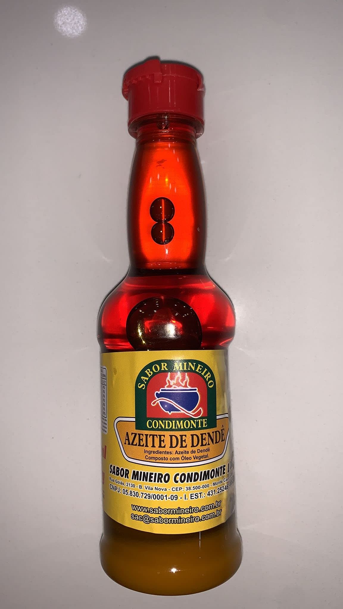 Dende Oil Azeite De Dende 145ml, 4.93 Fl Oz