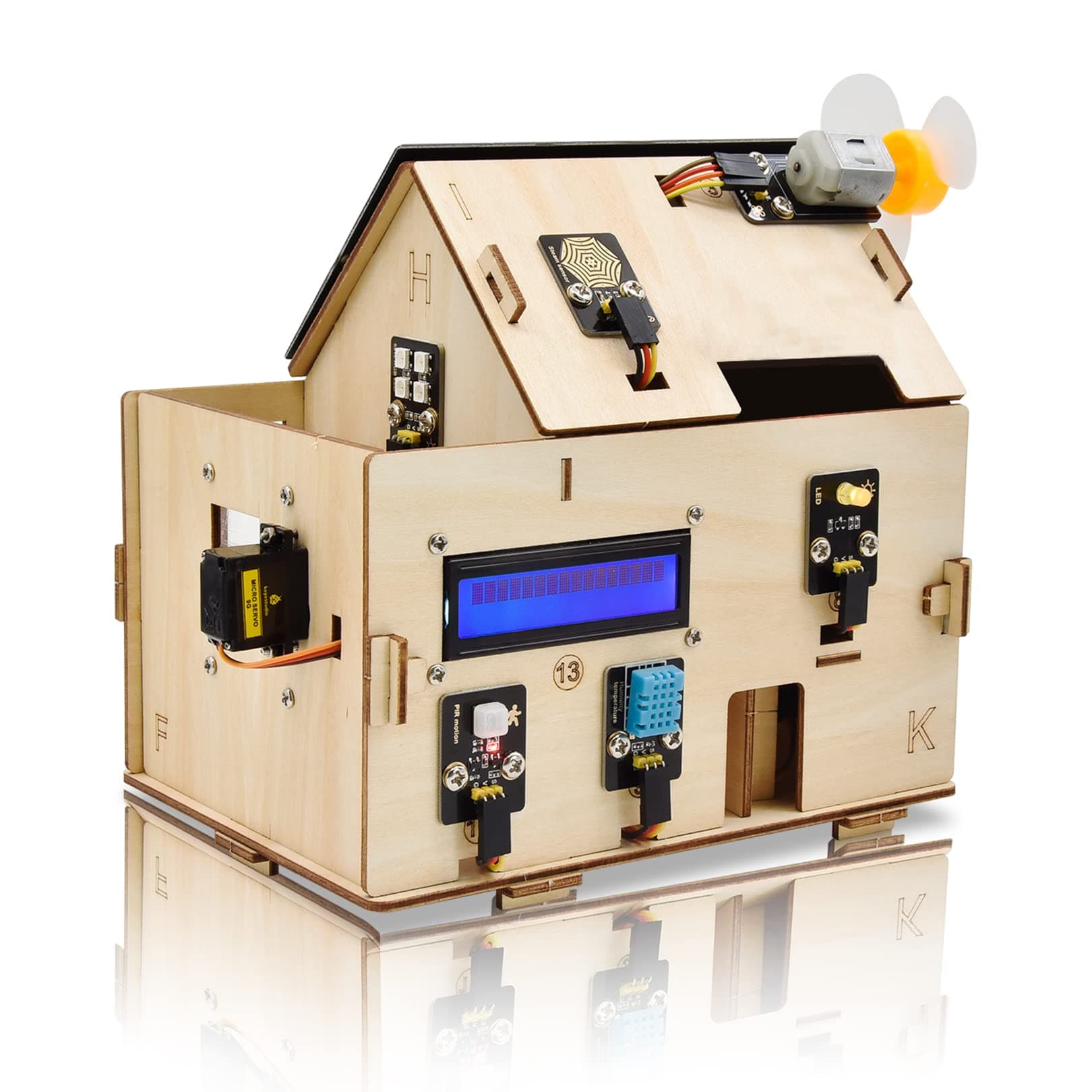 Smart Home Starter Kit for Microbit V2（Excluding Micro bit v2 Board）