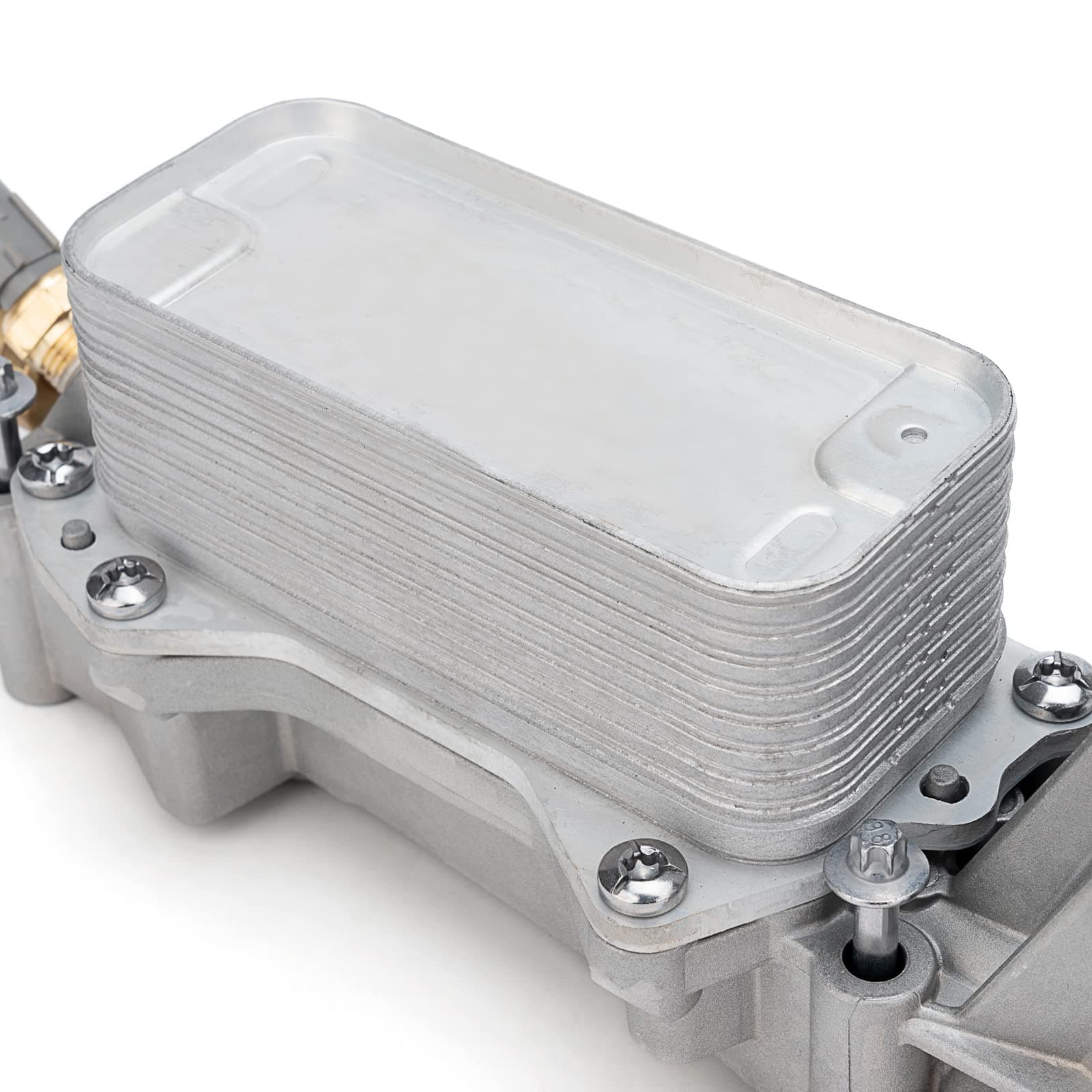 WEILEITE 926-876 3.6 Upgraded Aluminum Engine Oil Cooler Filter Housing Fit For Dodge Journey Charger Challenger Caravan Durango Avenger Wrangler Grand Cherokee Chrysler 200 300 Town Country 2011-2016