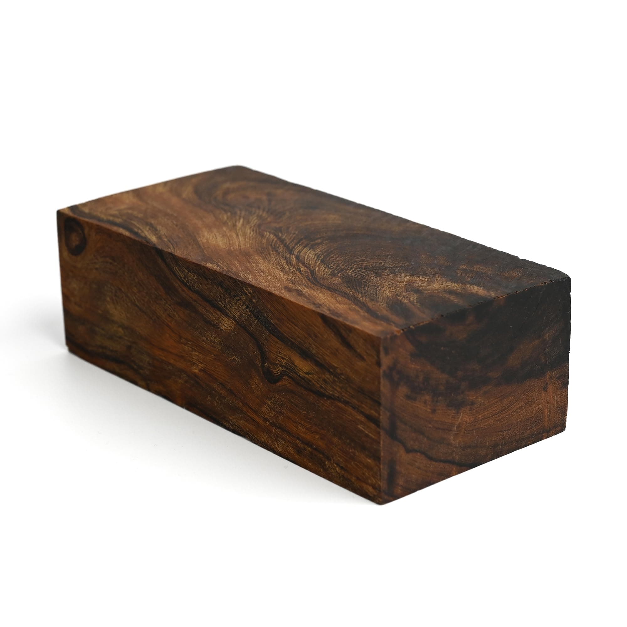 IECAP LLC Hardwood Ironwood Blanks, Exotic Wood – Woodchucks Wood – Hardwood Lumber – Natural Wood for DIY Crafts – Ironwood Lumber Turning Blanks – Size 6 x 3 x 2 in, Pack of 1