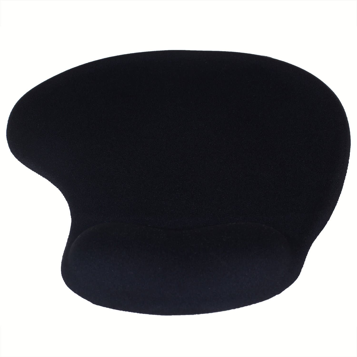 HIMRY Comfort Wrist Gel Rest Support Mat Mouse Mice Pad, with Gel filled wrist support, Wrist Rest, precise tracking surface, KXC5106 black