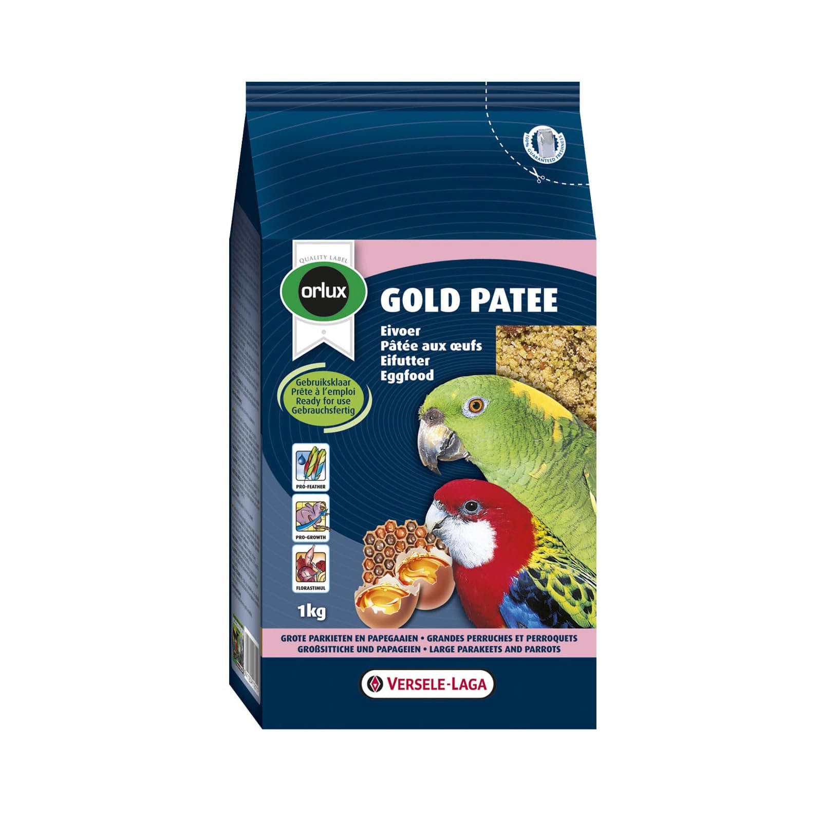 Orlux Gold Patee Rearing Food For Parakeets 1Kg 1000G
