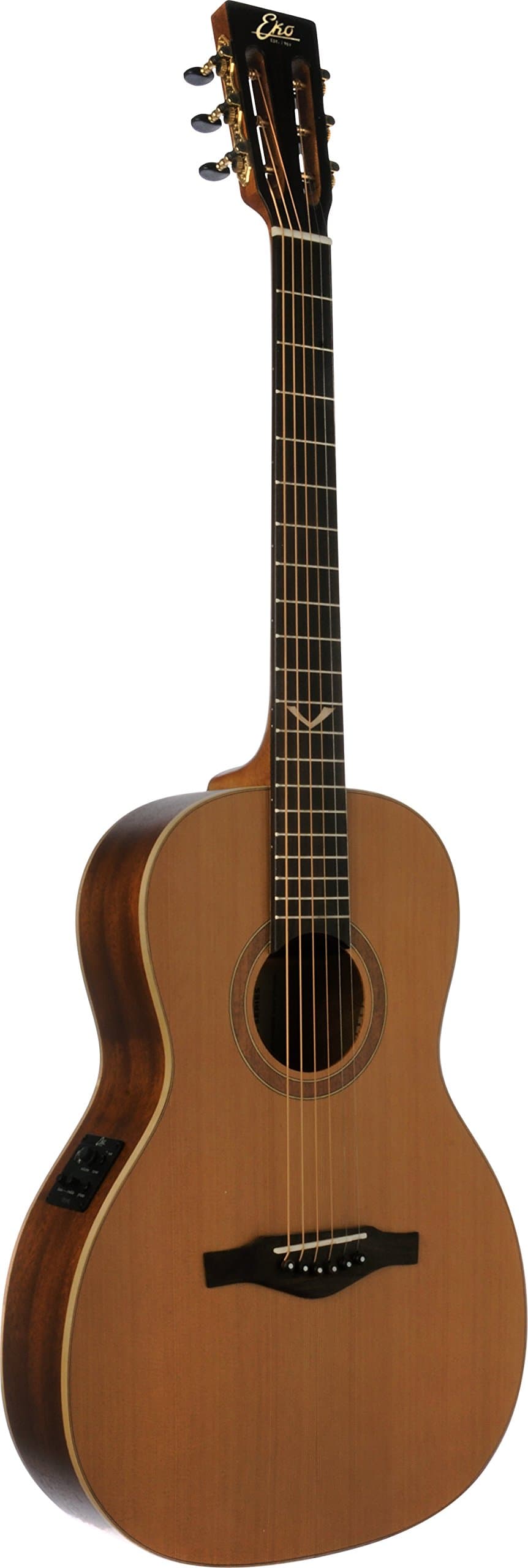 EKO Guitars 06217060 EVO Series Acoustic-Electric Parlor Guitar