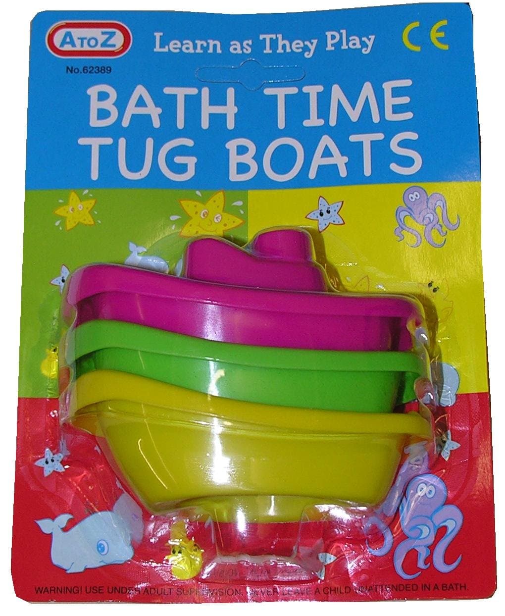 Bath Time Tug Boats [Baby Product]