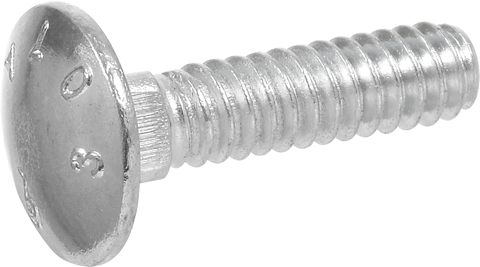 Hillman Fastener 240180 3/8-16X4 Carriage Bolt, 3/8 x 4-Inch, No Color