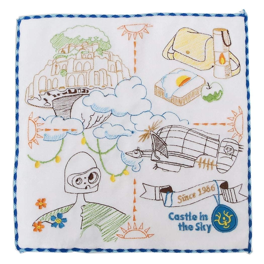 Air plants Dream Marushin Studio Ghibli Laputa Castle In The Sky Mini towel Laputa Story 1005024800