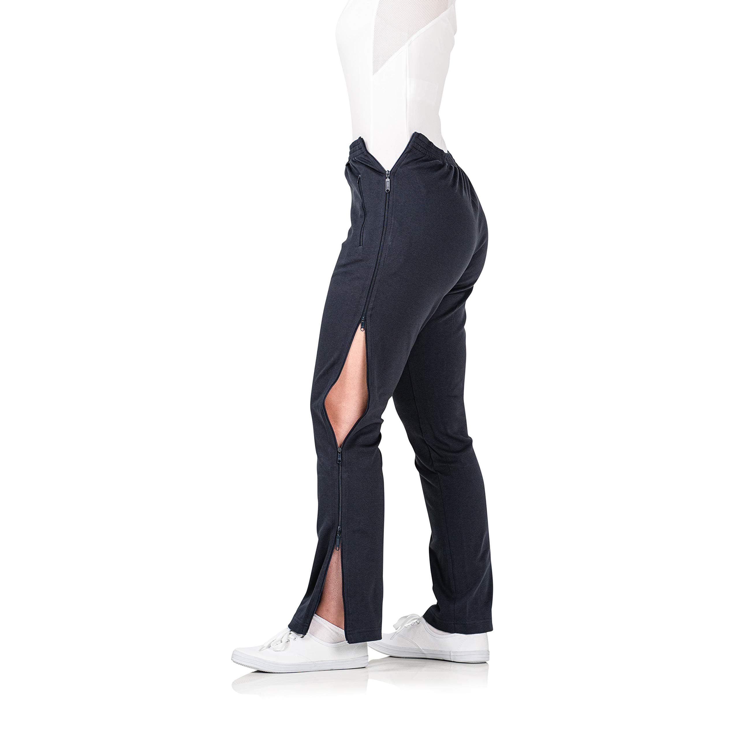Stautz® Women's Premium Pants - for Functional Rehabilitation - 4-Way Zip - Full Side Opening Possible