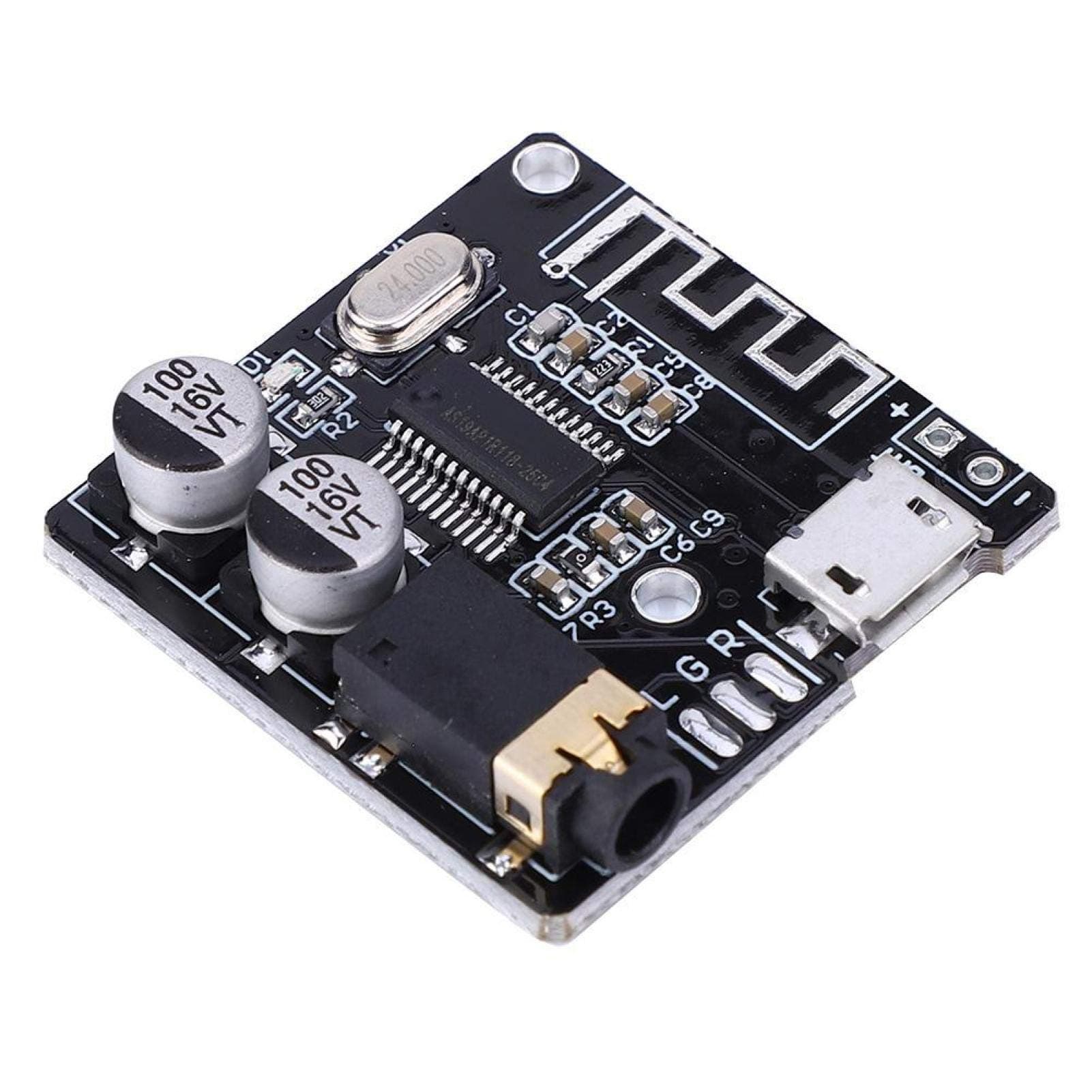 Walfront Stereo Hands Call Bluetooth Recording Module VHM-314 MP3 Bluetooth 4.1 Audio Receiver Decoder Board DIY Lossless Car Speaker Amplifier Board