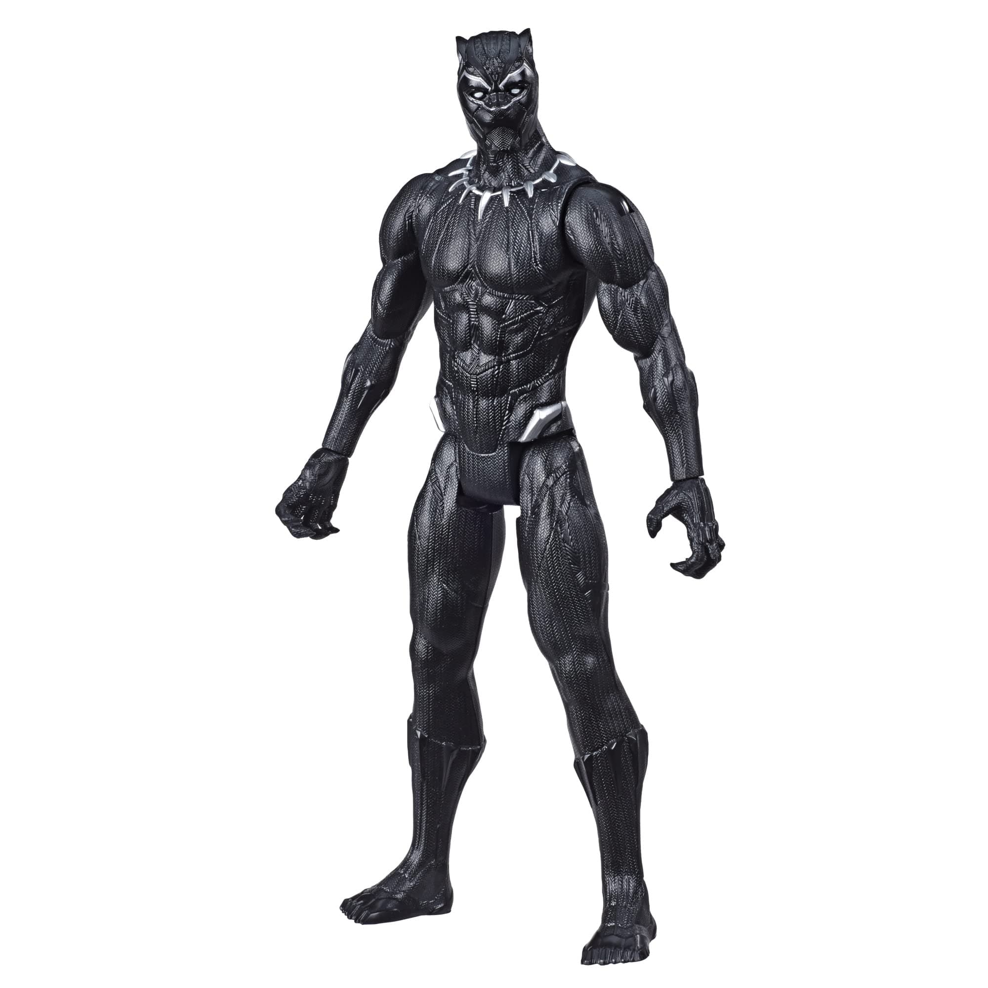 Avengers Titan Hero Series Black Panther Action Figure, 12-Inch Toy, Inspired by Marvel Universe, for Kids Ages 4 and Up
