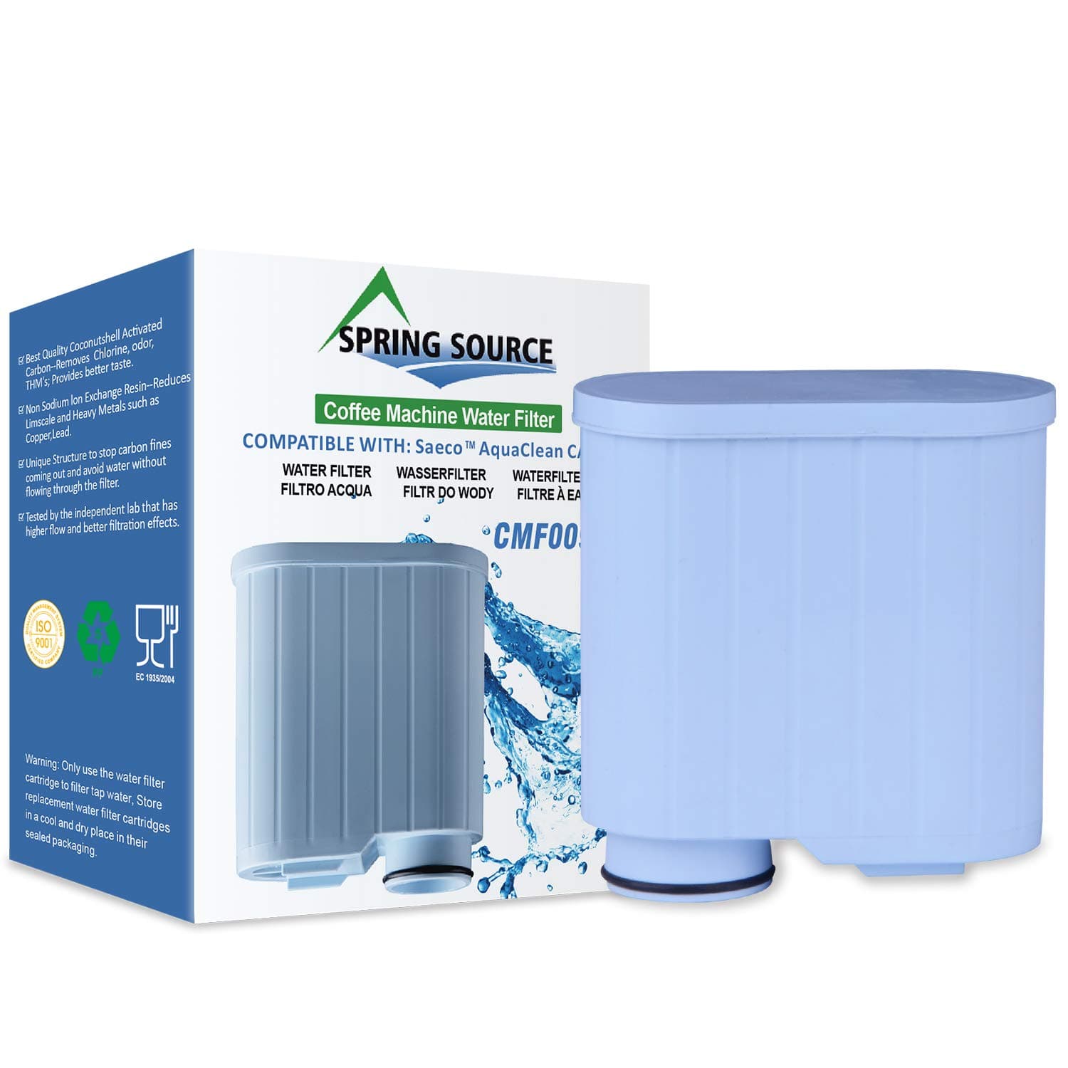 CMF009 Coffee Machine Water Filter Replacement For Philips Saeco AquaClean CA6903