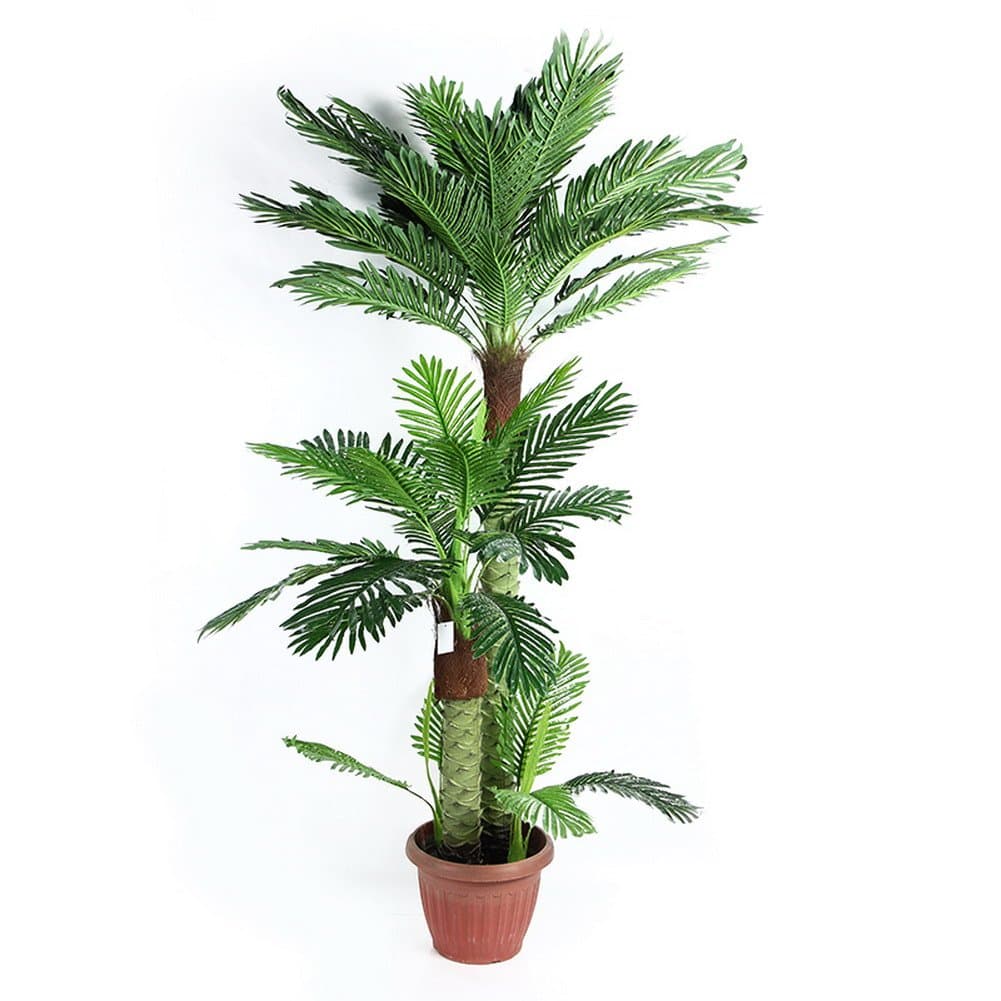 Artificial Palm Tree with Large Silk Green Leaves House Office Plant 6.0-Feet, with No Pot(577#)