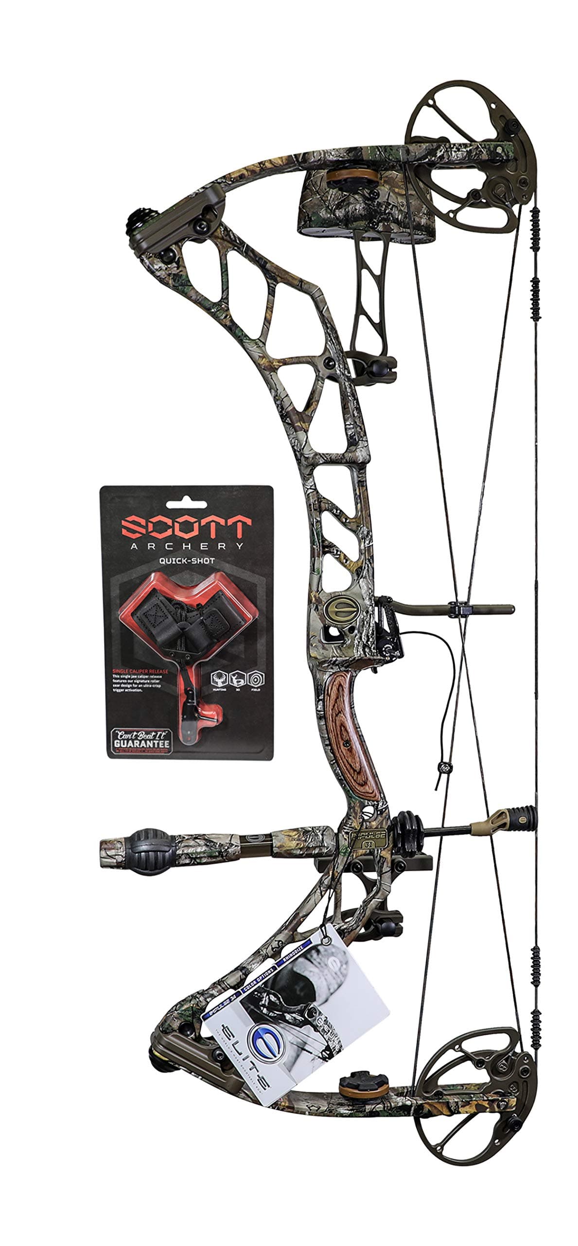 Elite Archery 1631IM70RXRX29.0RHSTT Impulse 31 - Compound Bow Kit, Realtree Xtra