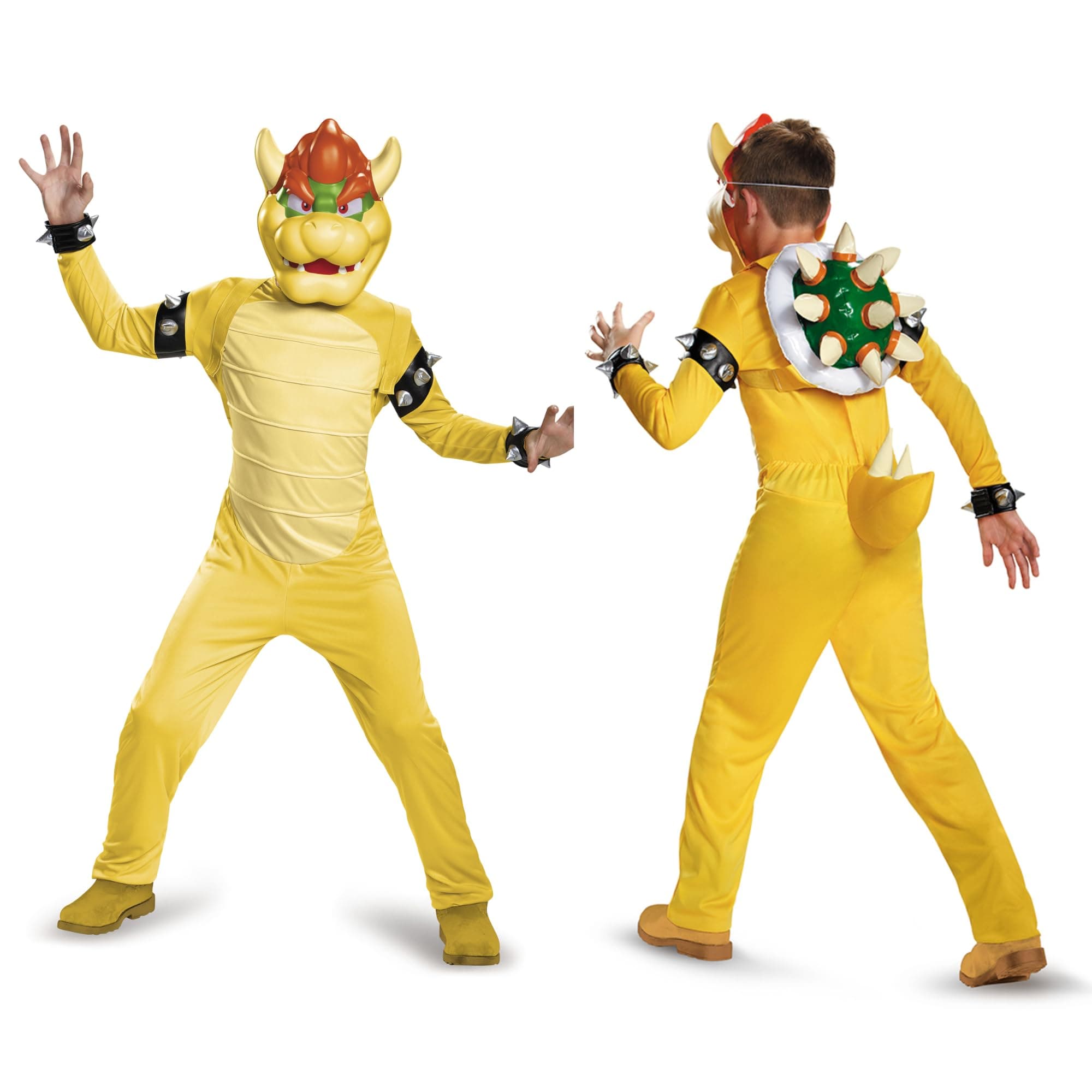 Bowser Costume for Kids, Official Nintendo Super Mario Bros Bowser Outfit