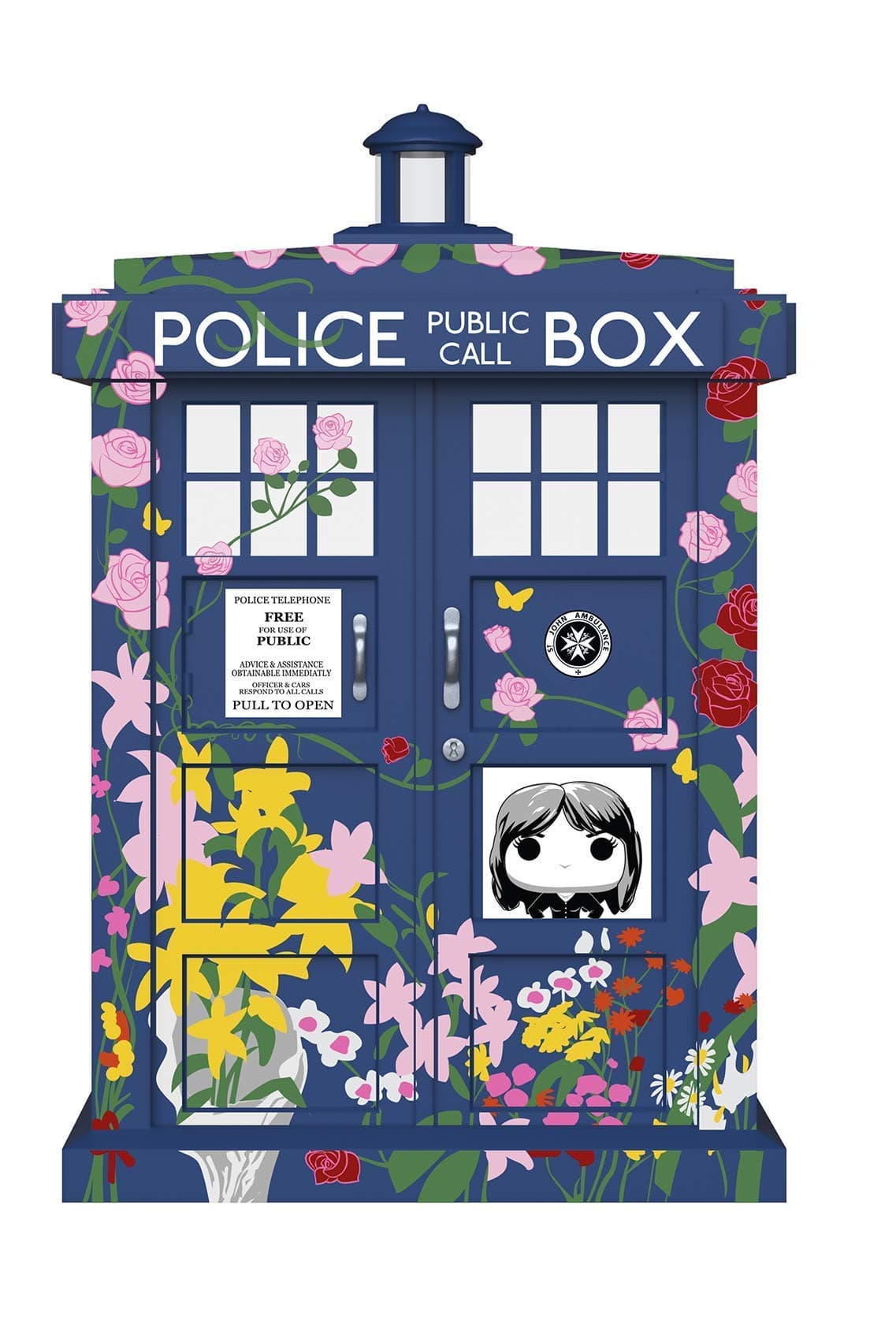 Funko Pop Television: Doctor Who - 6" Tardis Clara Memorial Collectible Figure, Multicolor