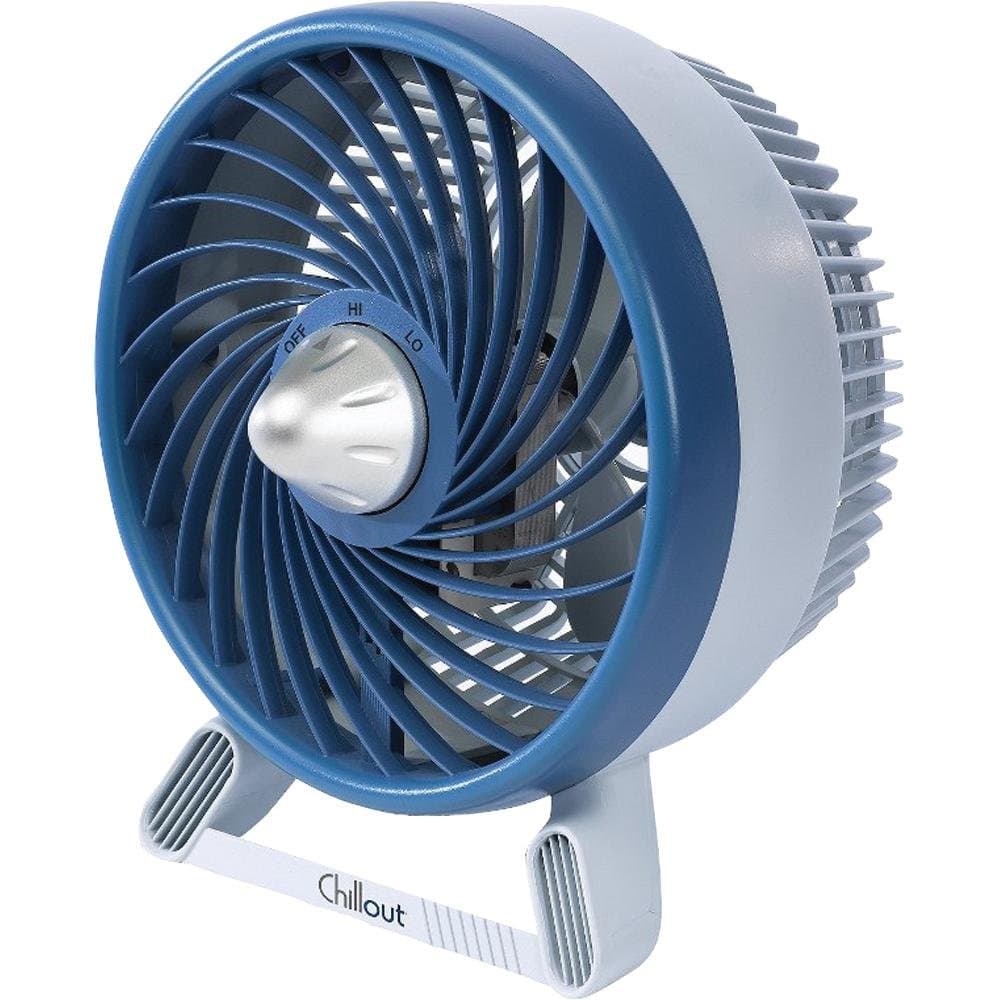 PUR Chillout 2-Speed Personal Fan, Blue