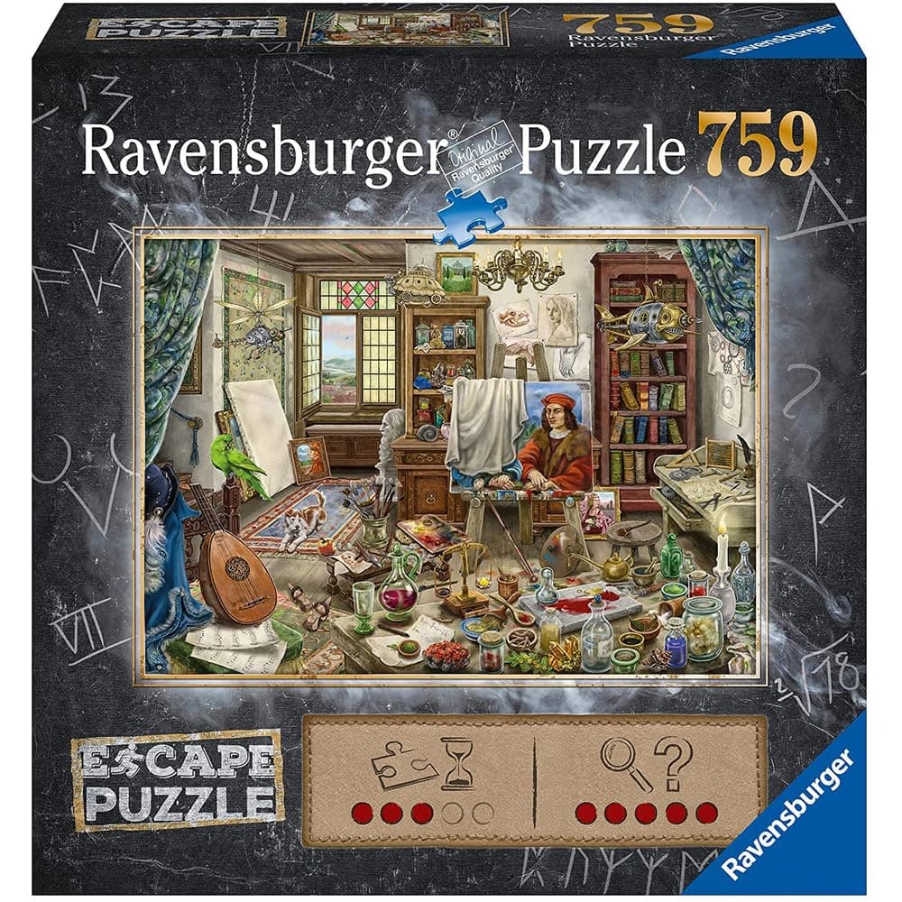 4005556168439 Escape Da Vinci Laying Puzzle, Multicoloured