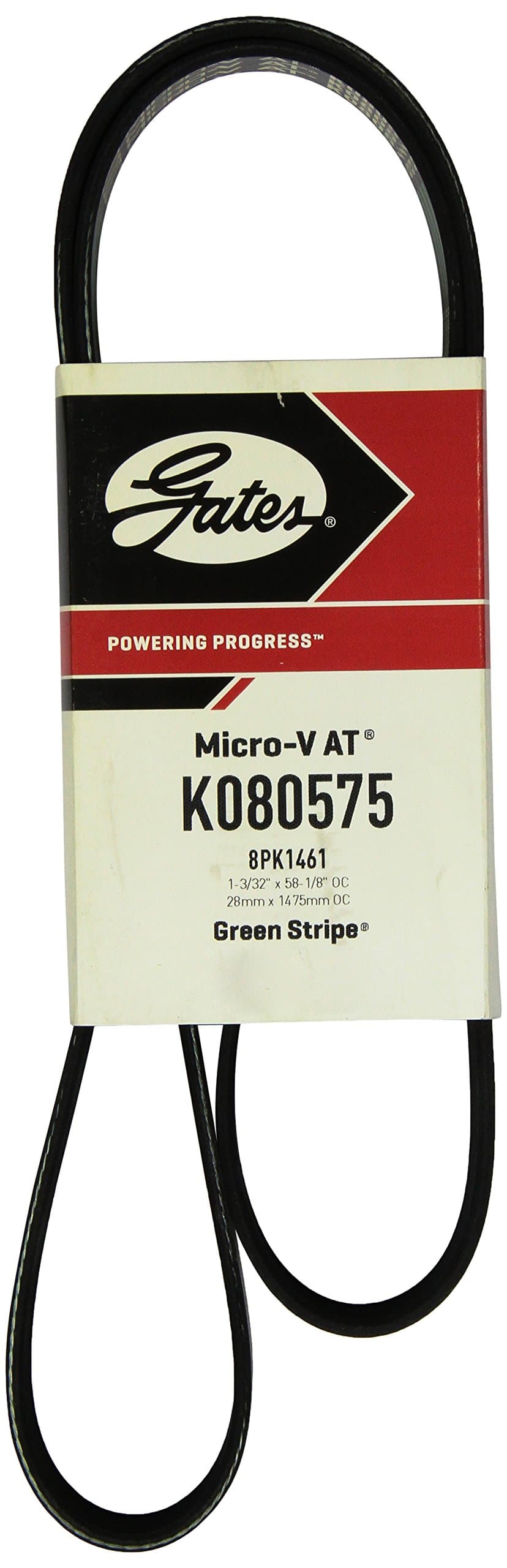 Gates K080575 Micro-V Serpentine Drive Belt