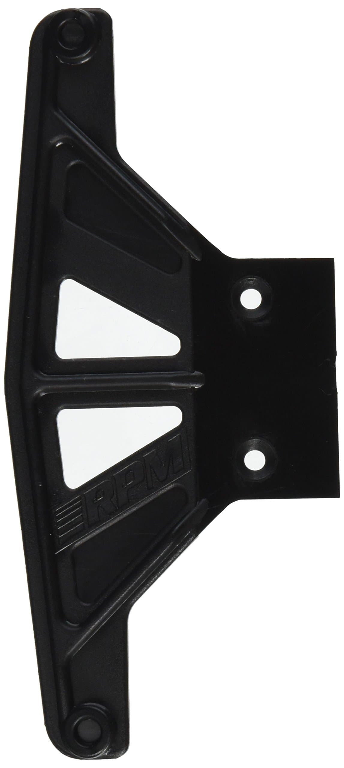 RPM Wide Front Bumper Black Rustler, Stampede, Bandit, Black
