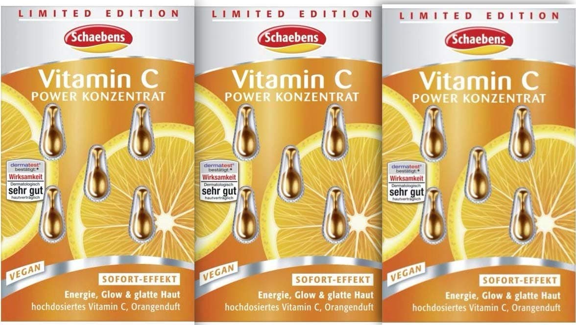Vitamin C Power Concentrate with Instant effect/Treatment Serum / 15 Capsules