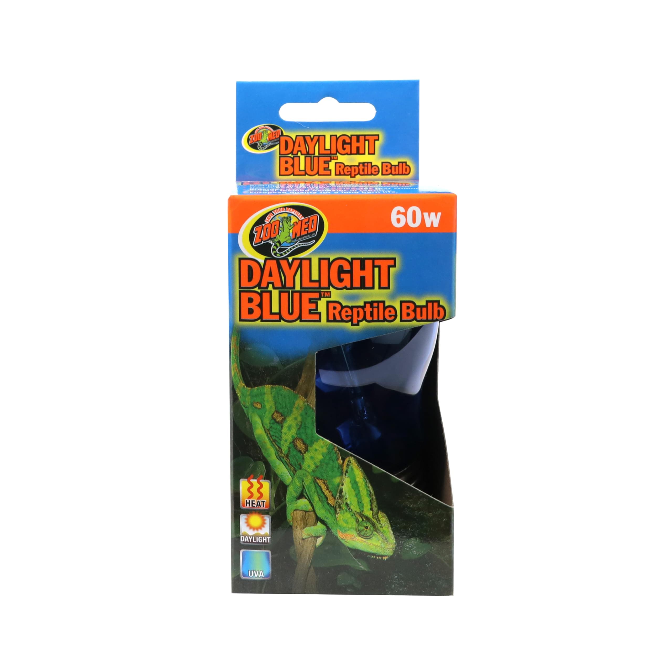 Zoo Med Daylight Blue Reptile Bulb [Set of 2] Watt: 60 Watts