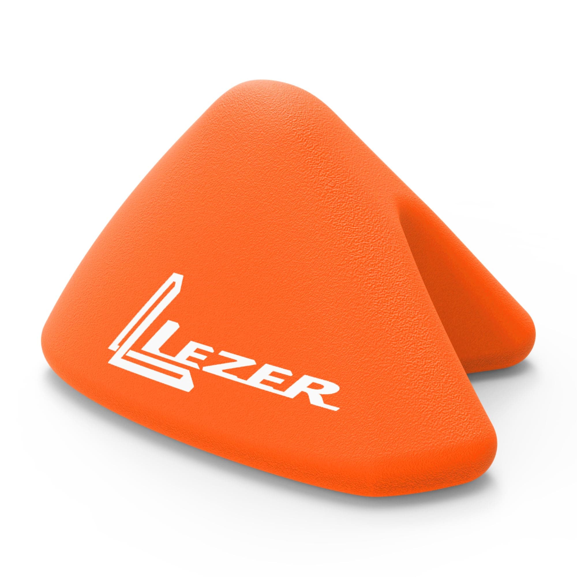 LEZER Trigger Massage Point, Manual Massage Ball, Hip Hook, Muscle Knot Release Tool, Deep Tissue Relief, Hip Flexor Iliacus Back Psoas Hand Foot Myofascial, Physical Therapy, 7.4 x 5.3 cm（Orange）