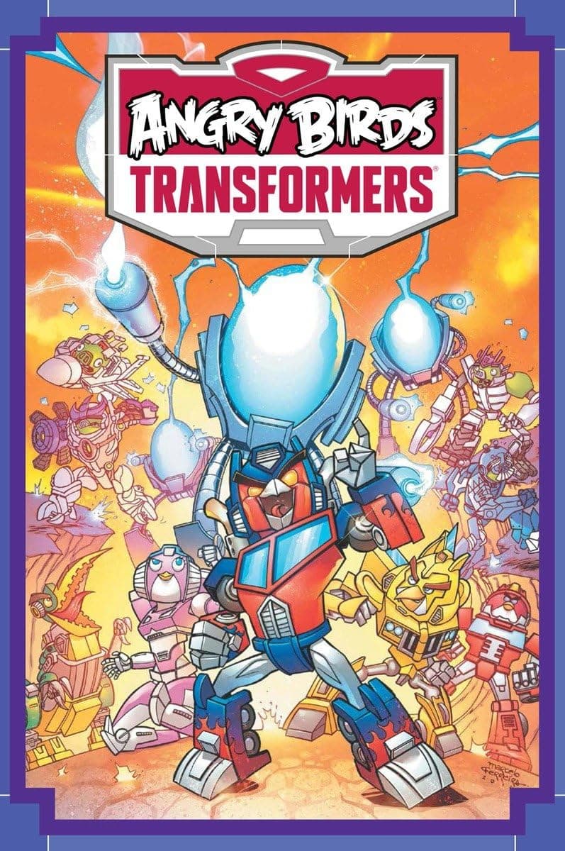 Angry Birds / Transformers: Age of Eggstinction Hardcover – June 16, 2015