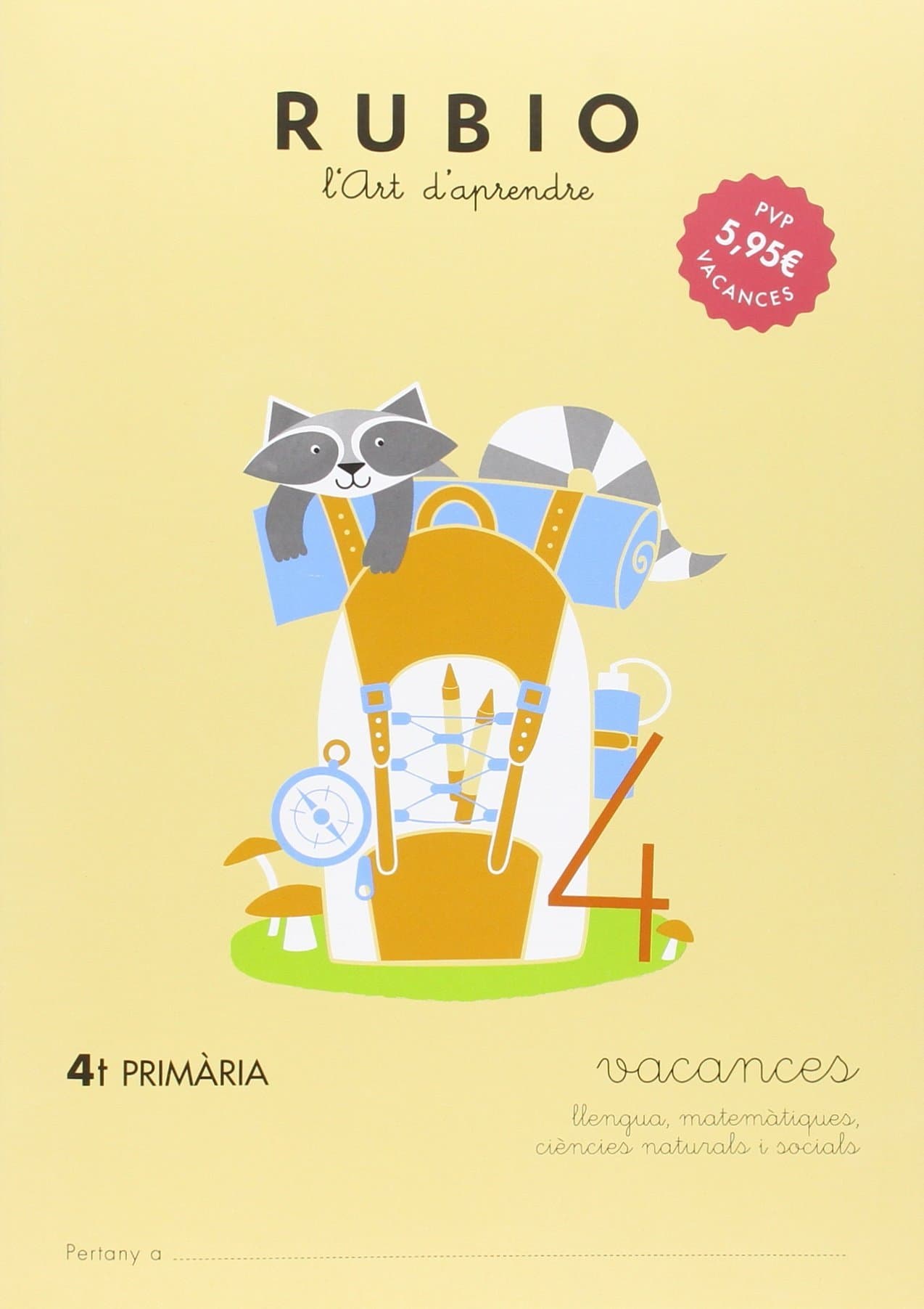 Vacances Ruby 4t Primària (Catalan): 5 (Vacances Blonde (Catala))