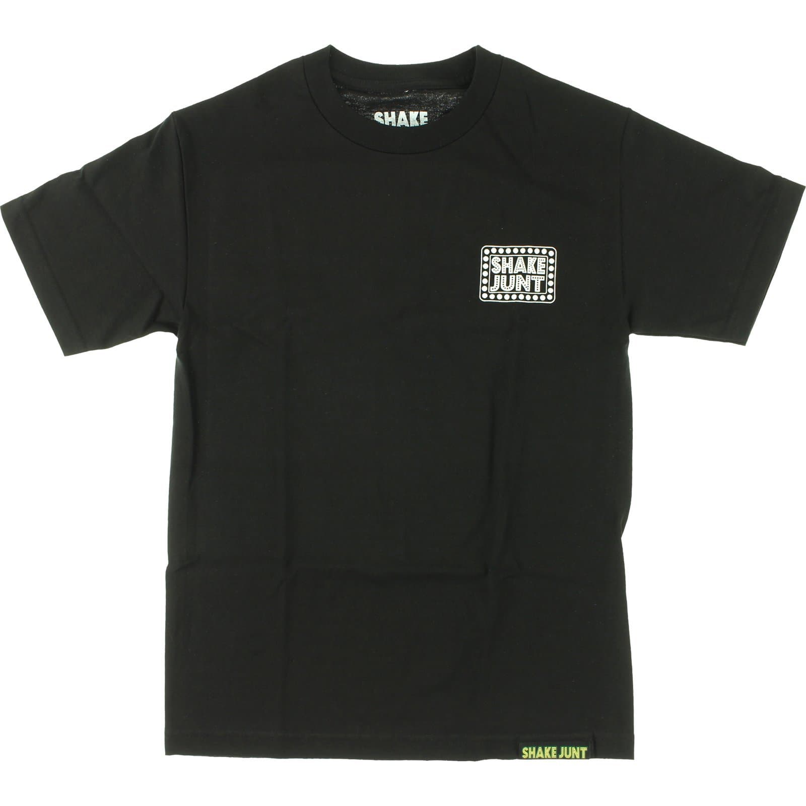 Shake Junt Skateboards Lefty Box Black Small T-Shirt