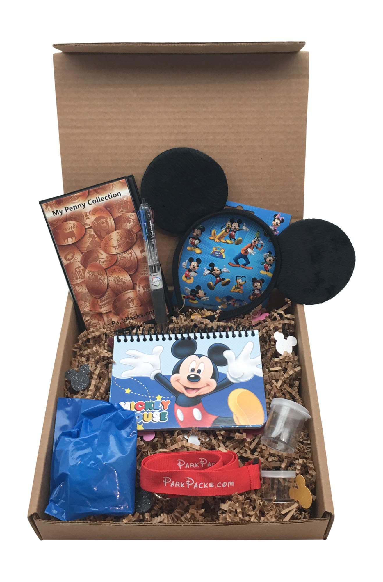 Mickey and Minnie Disney World Vacation Gift Set with Essential Park Accessories