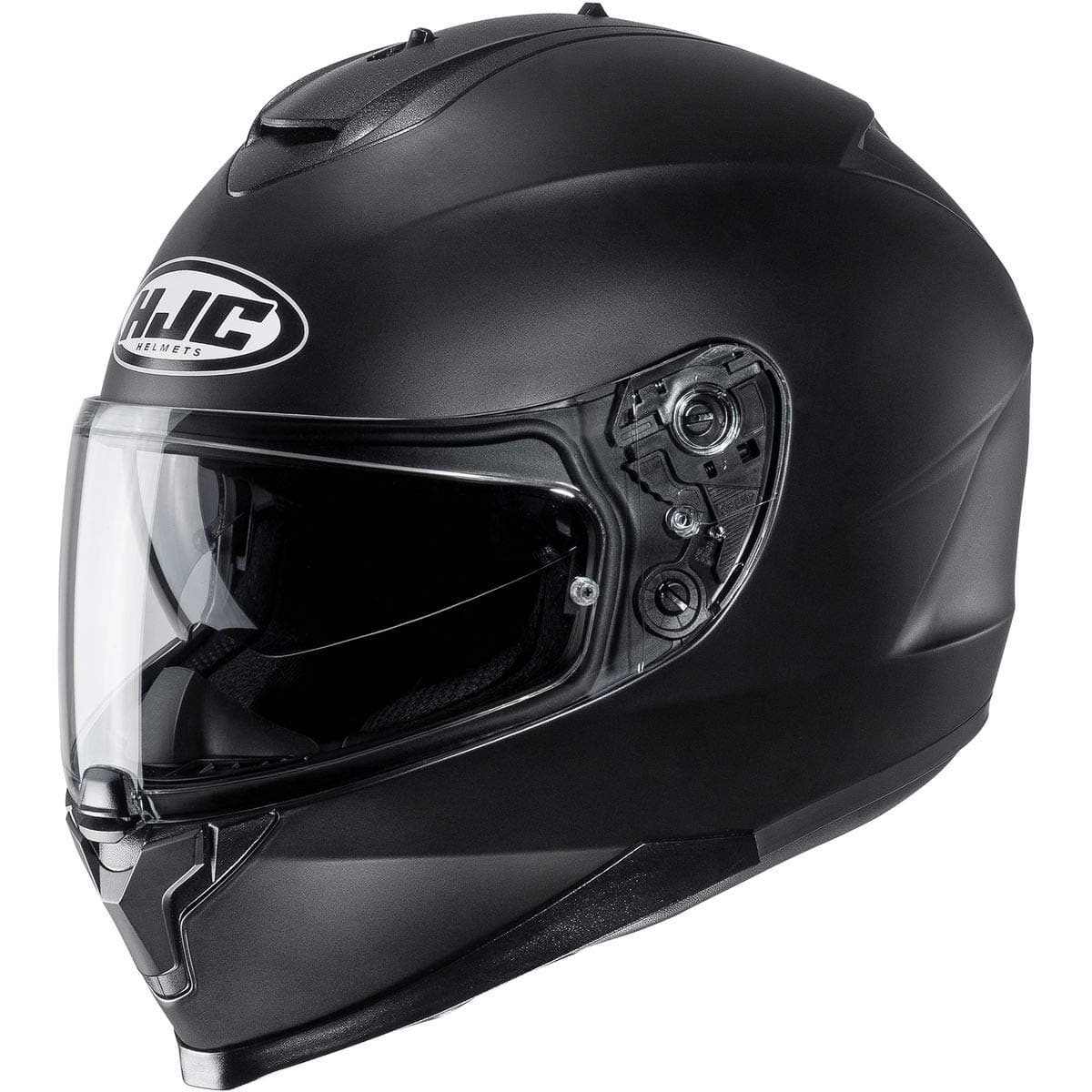HJC C70 Helmet (X-Large) (SEMI-Flat Black)