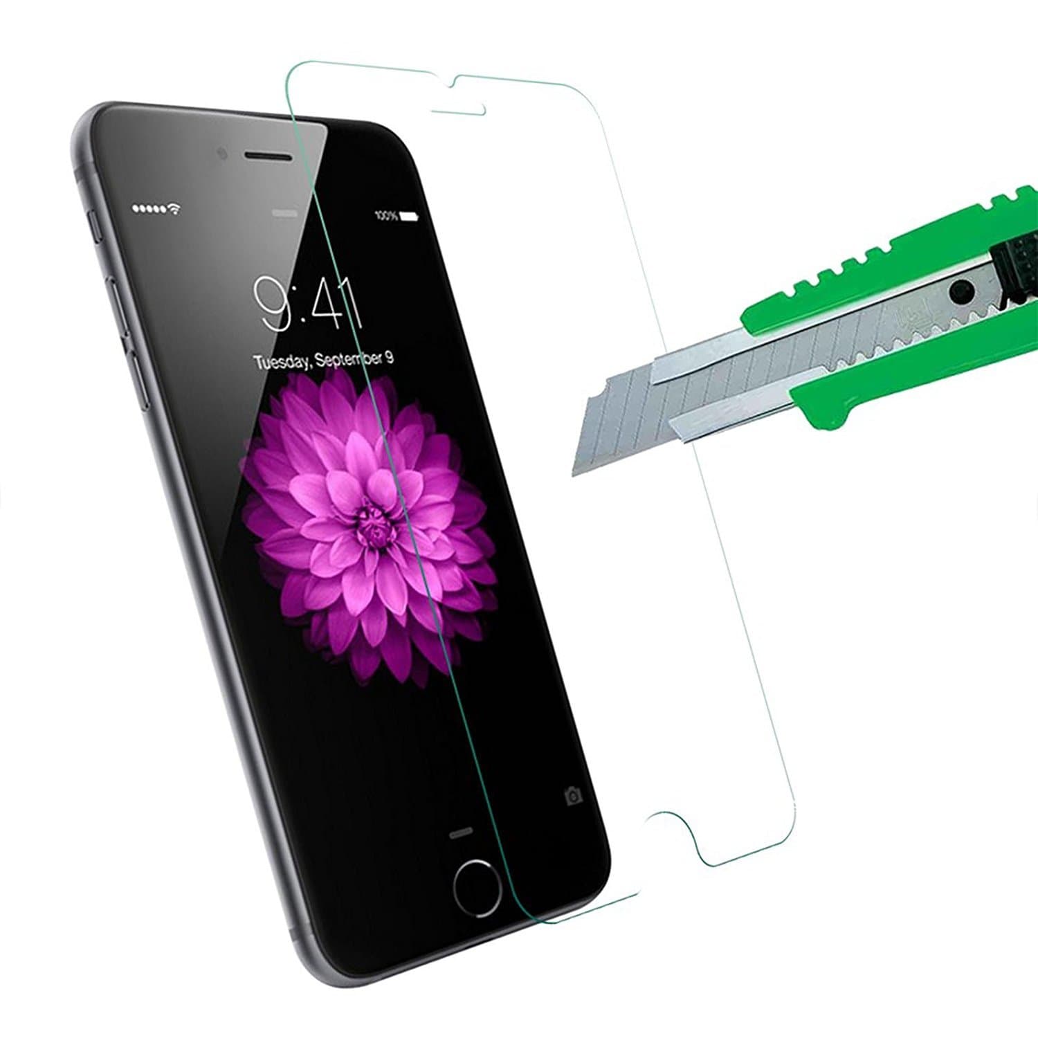 iPhone 6 Screen Protector, Tempered Glass, Anti-Scratch Ultra Clear - Original Technology - For iPhone 6 and iPhone 6S