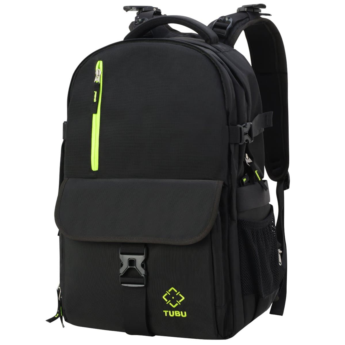 DSLR Camera Backpack With Side Quick Access And Waterproof Rain Cover Fit 15.6 inch Laptop