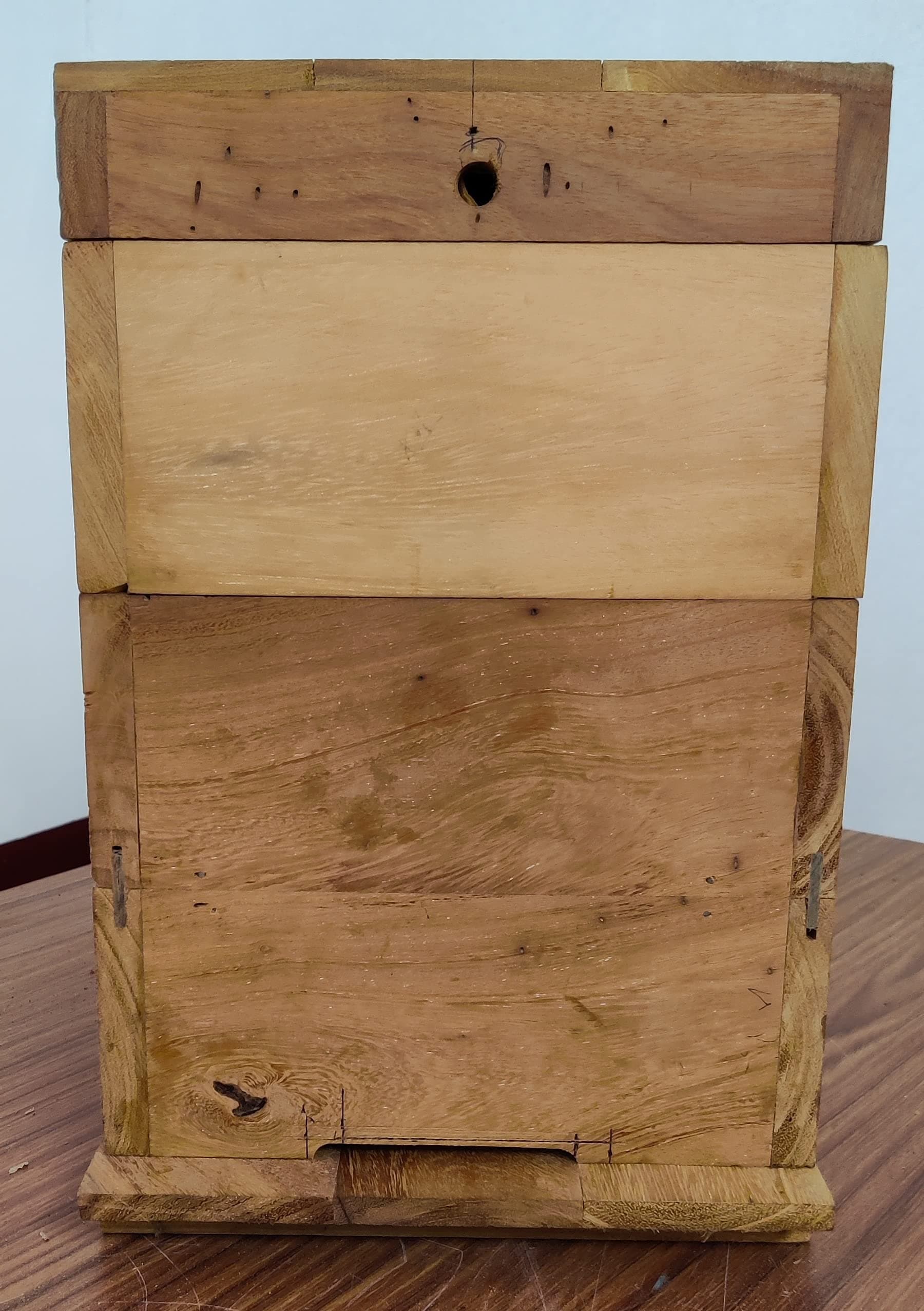 Honey Equip Honey Bee Hive Wooden Box Nano Bee Hive Box Assemble and Complete Set