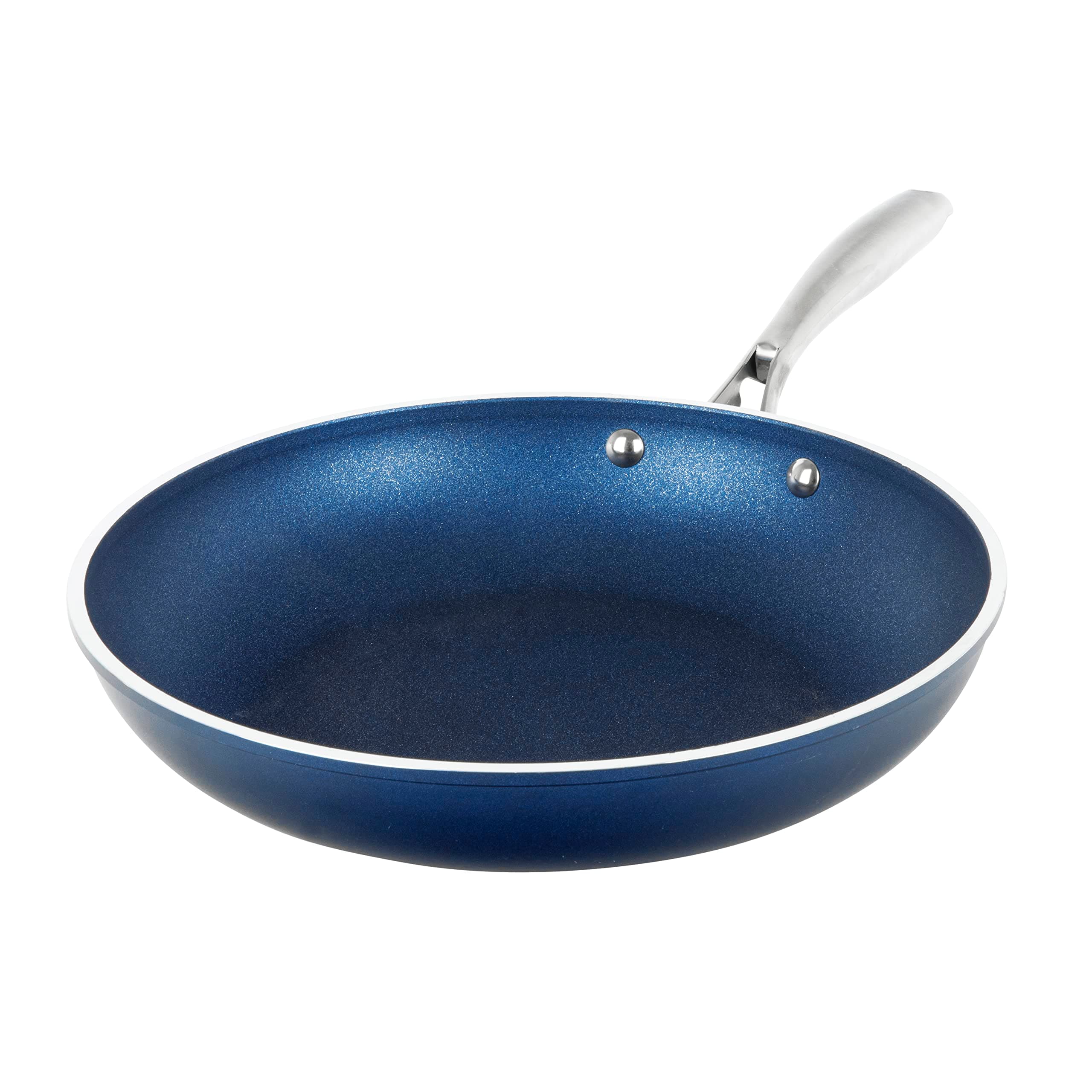 Granite Stone Diamond Granite Stone Blue, 12" Fry Pan