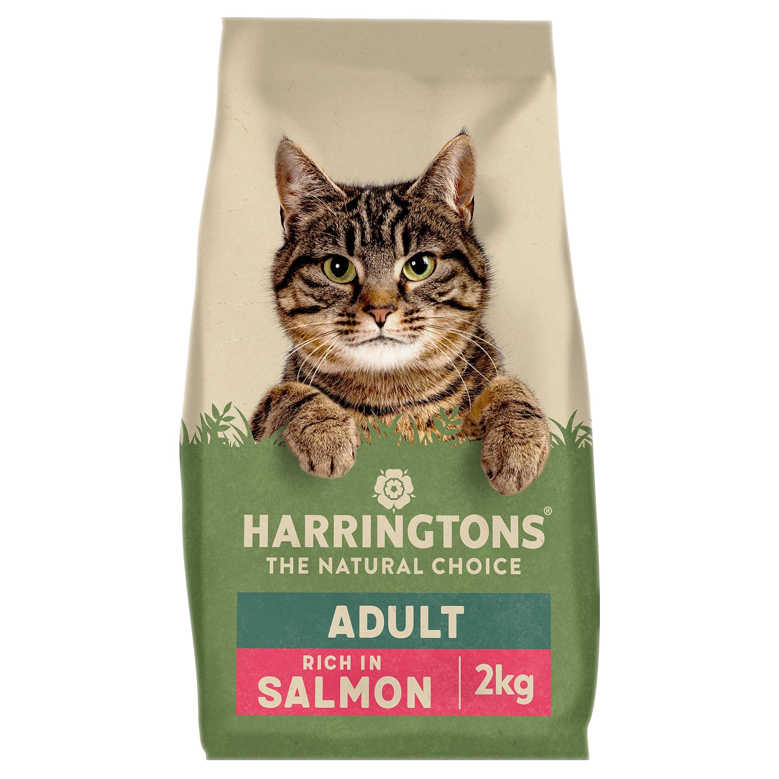 – Complete Dry Adult Cat Food Salmon 2kg (Pack of 4) - Tasty Natural Goodness