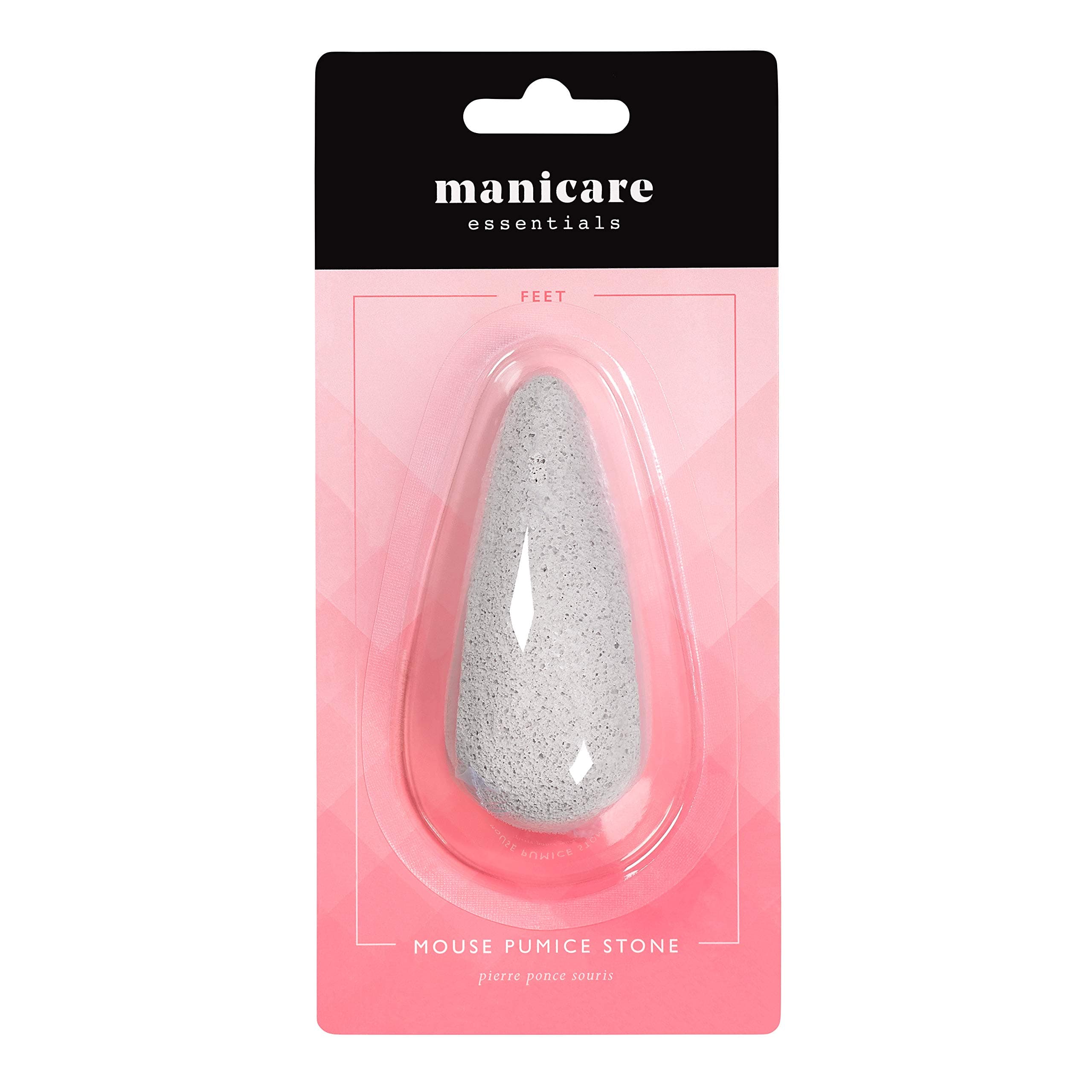 MANICARE Mouse Pumice Stone, for the use of eliminating dry skin from the feet