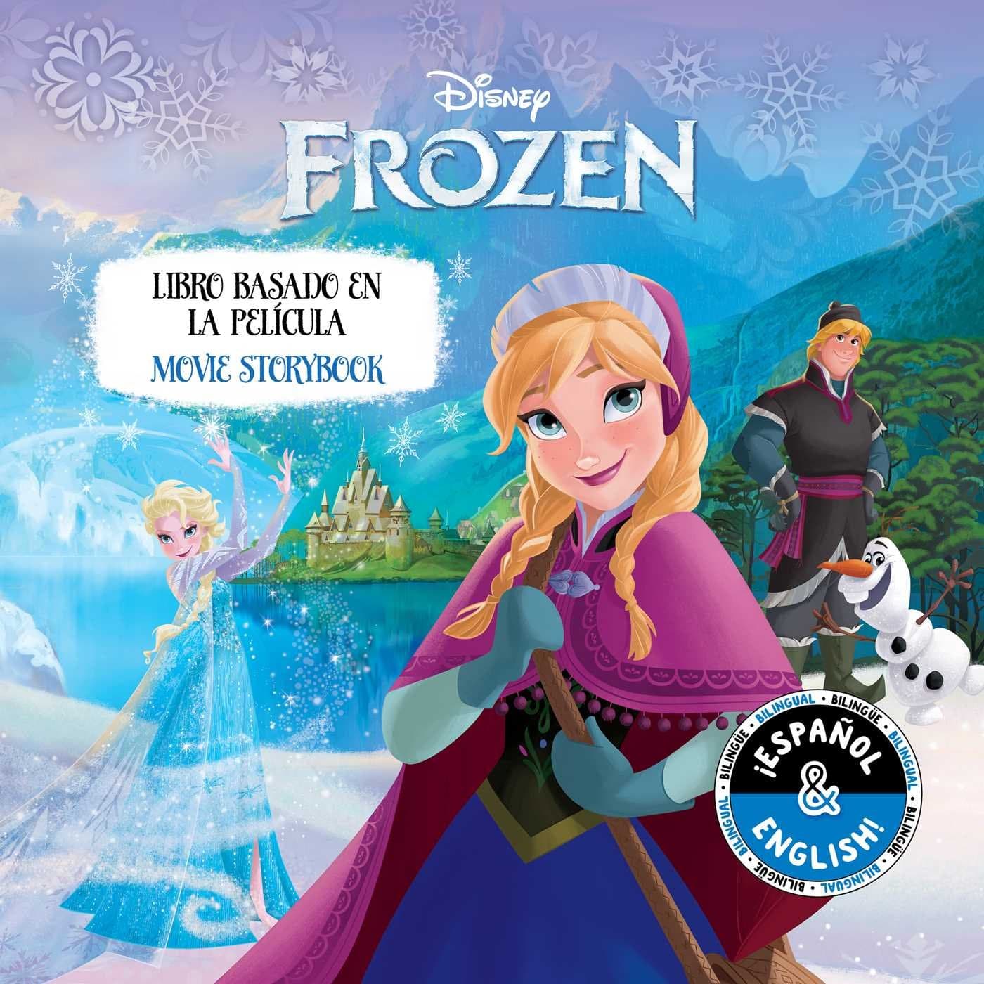 Disney Frozen: Movie Storybook / Libro basado en la película (English-Spanish) (Disney Bilingual) Paperback – Picture Book, September 25, 2018