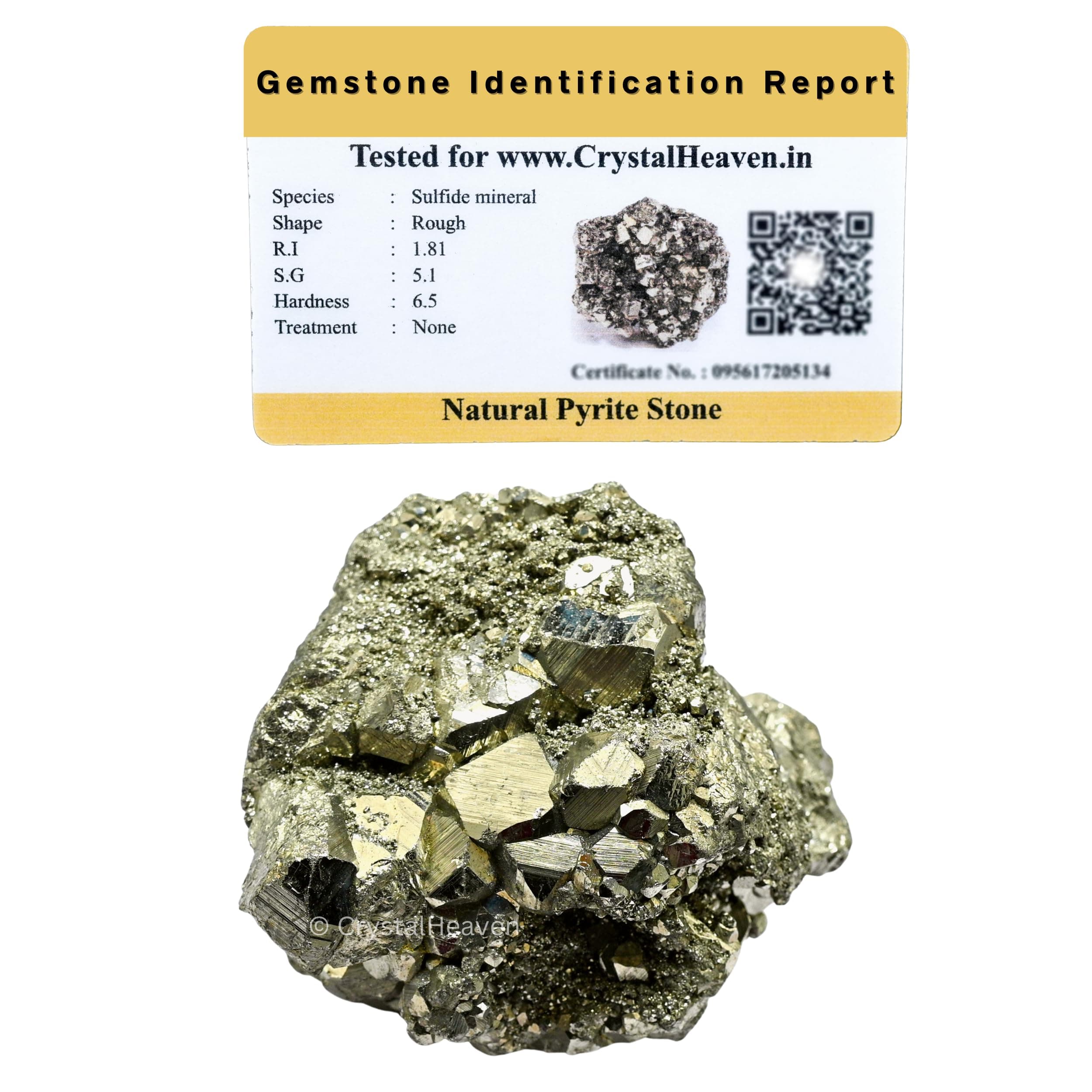 Pyrite Stone Original Cluster Samples - High Energy Natural Iron Pyrite Stone Gold Rock Reiki Crystal Used for Increased Willpower and Manifestation (40-80 gram Pyrite Cluster)