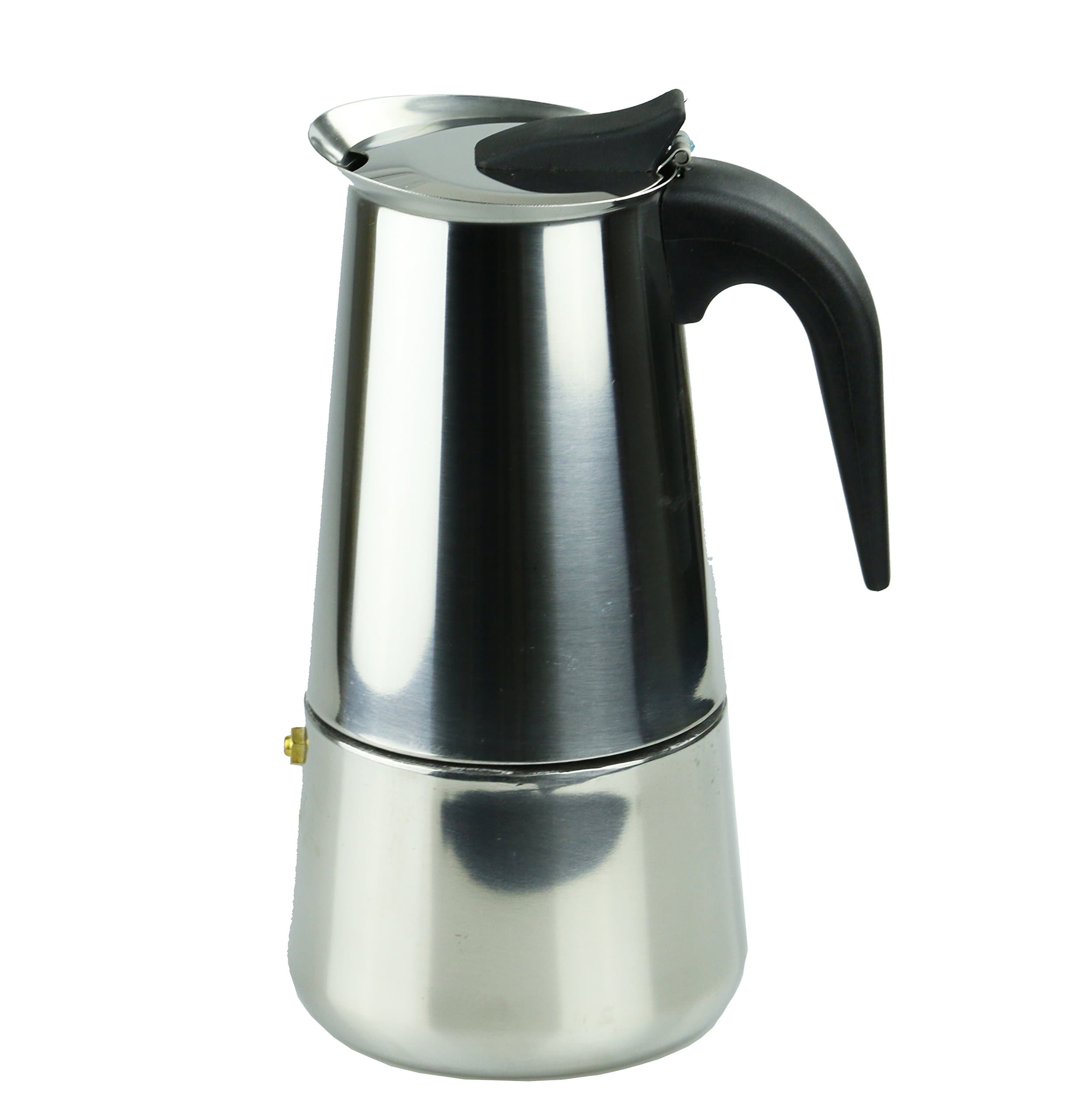 Acechef Premium Stainless Steel Stovetop Espresso Maker,moka Espresso Latte Percolator Stove Top Coffee Maker Pot,moka Coffee Pot,9 Cup