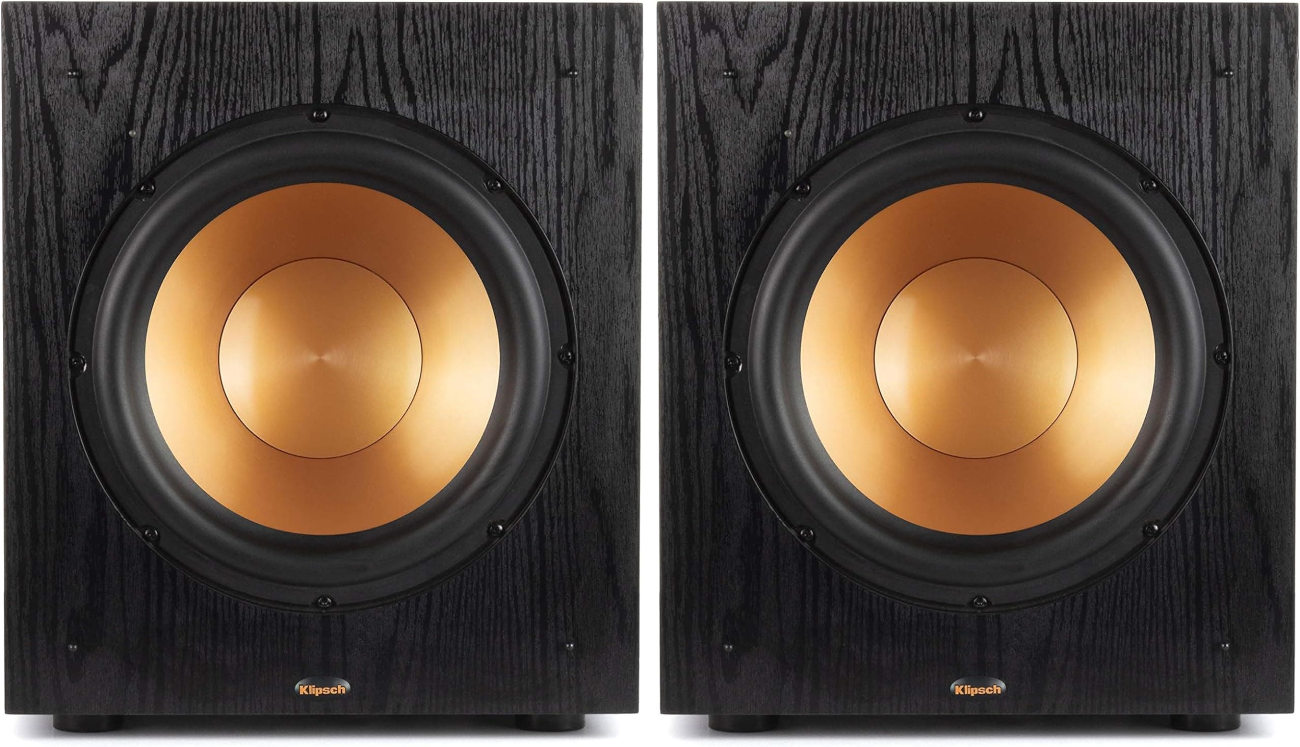 Klipsch SUB-100-BLACK Synergy Black Label Subwoofer Speaker Pair (2018)