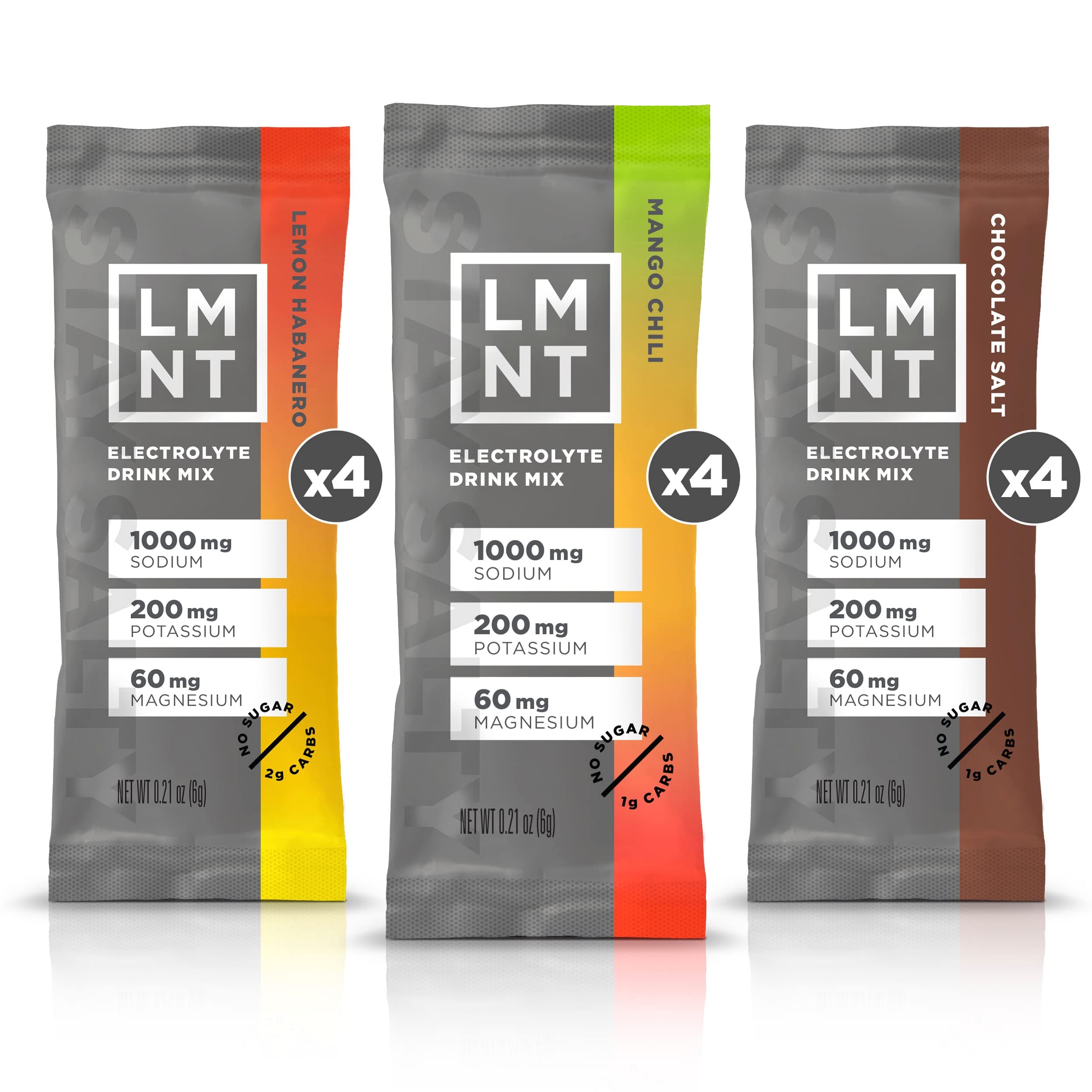 LMNT Keto Electrolyte Powder Packets | Paleo Hydration Drink Mix | No Sugar, No Artificial Ingredients | Fiesta Pack | 12 Stick Packs