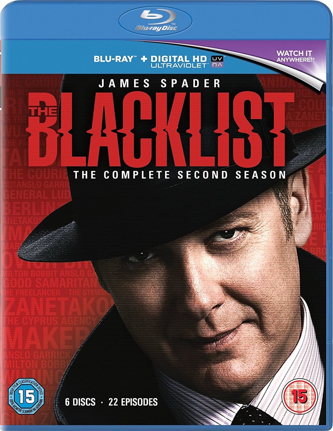 The Blacklist - Season 2 [Blu-ray] [Region Free]