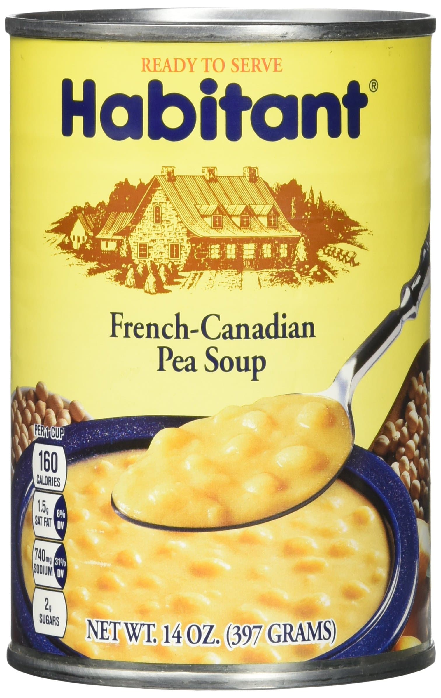 Habitant French-Canadian Pea Soup, 14 oz