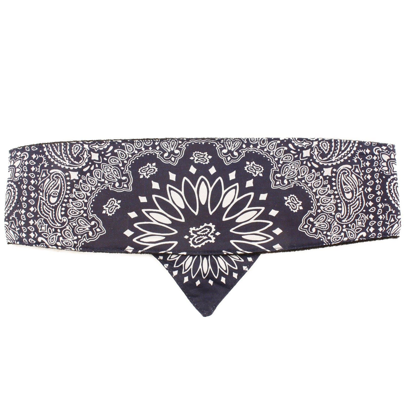 Chop Top Bandana Head Doo Wrapscarf Biker Rocker Blue