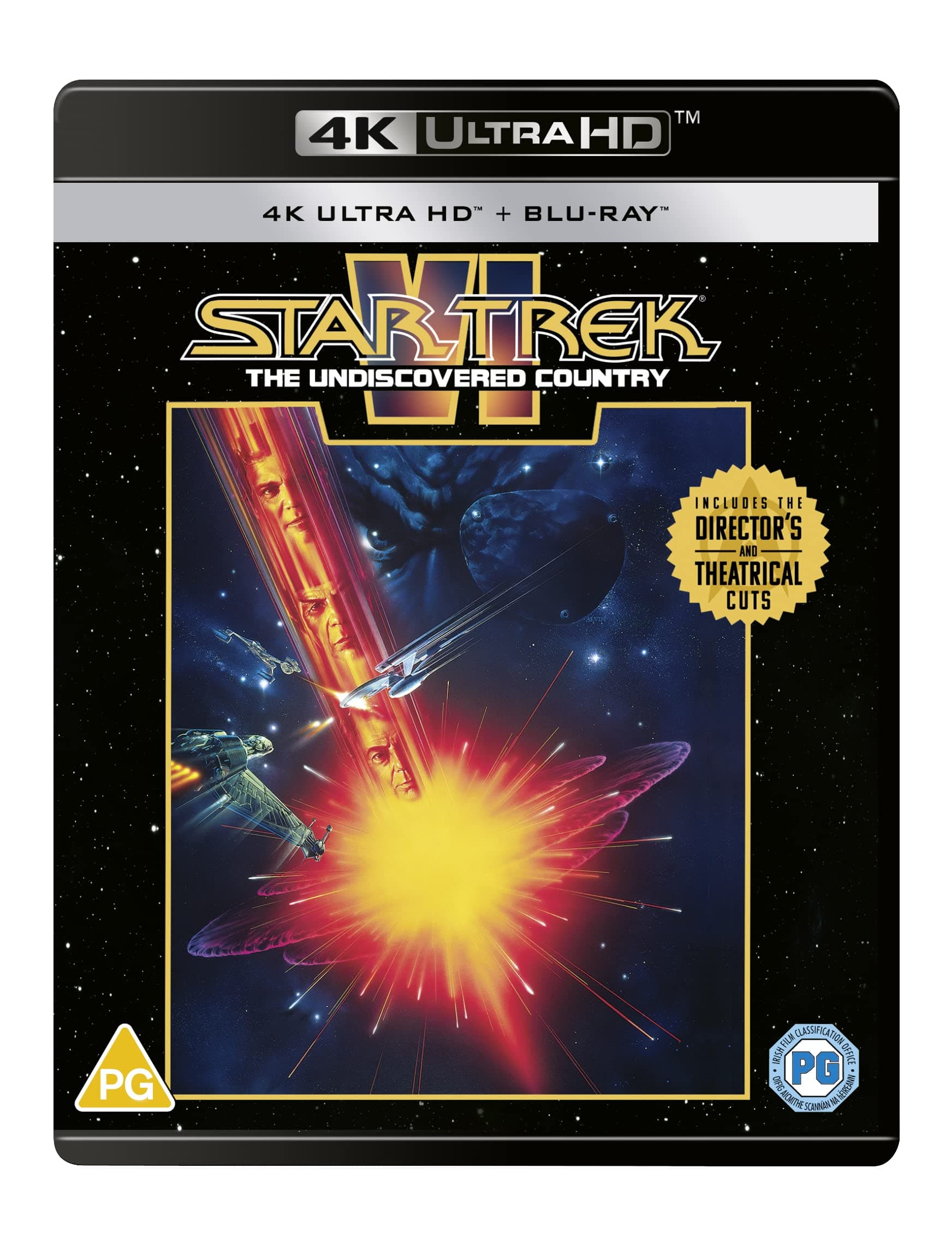 Star Trek VI: The Undiscovered Country 4K UHD [Blu-ray] [Region A & B & C]